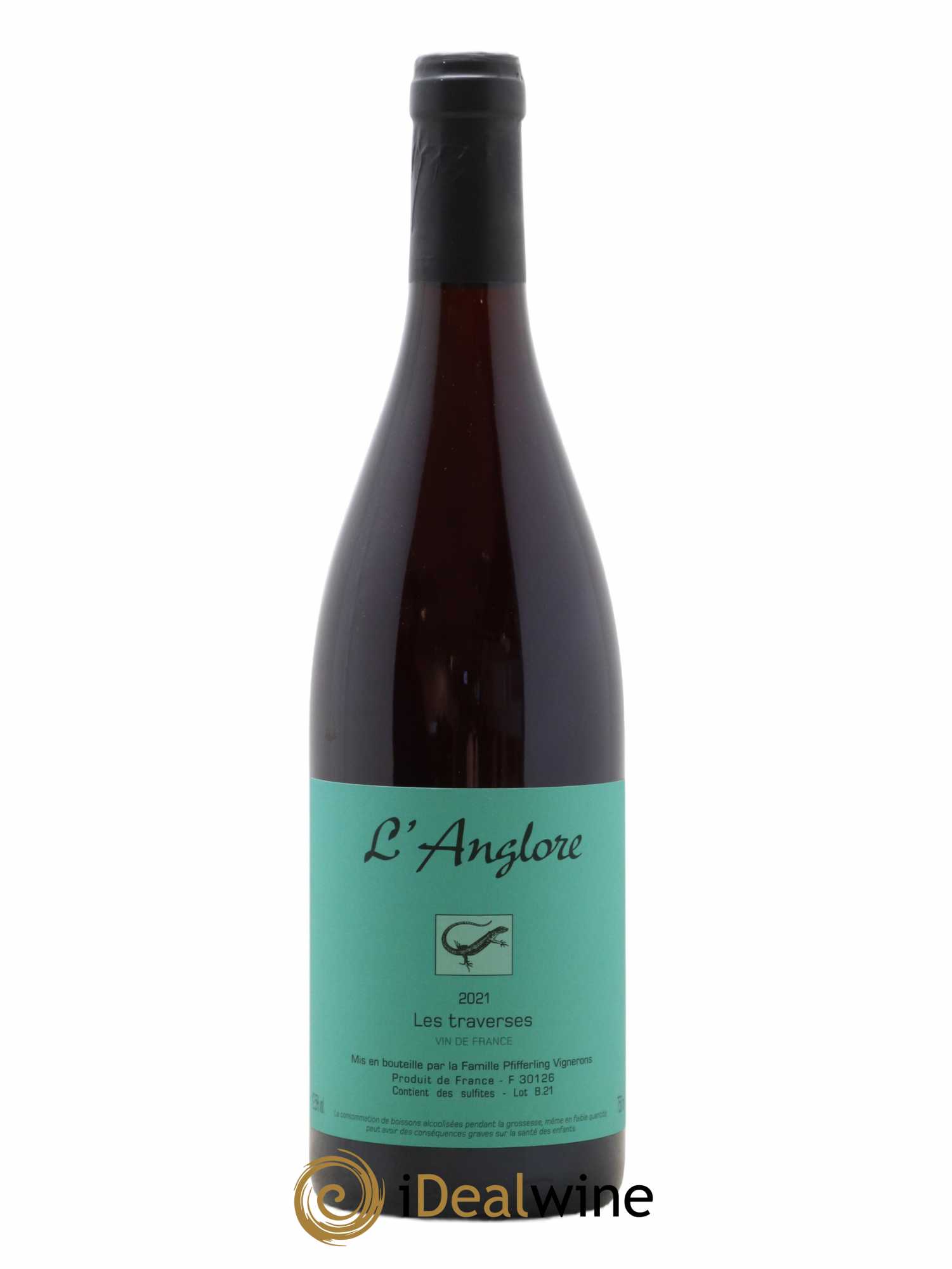 Vin de France Les Traverses L'Anglore (senza prezzo di riserva) (senza prezzo di riserva) 2021 - Lotto di 1 bottiglia - 0