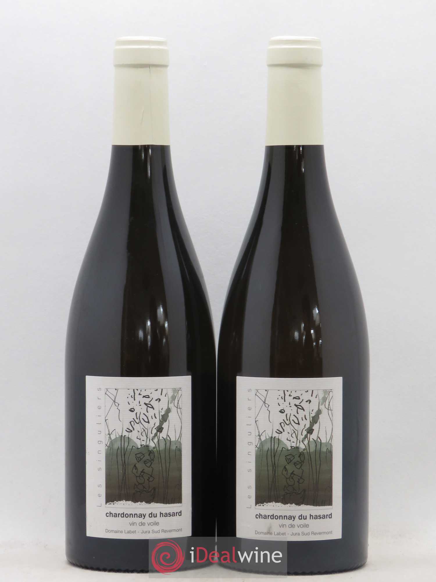 Côtes du Jura Vin de voile Chardonnay du Hasard Romain - Julien - Charline Labet 2015 - Lot de 2 bouteilles - 0