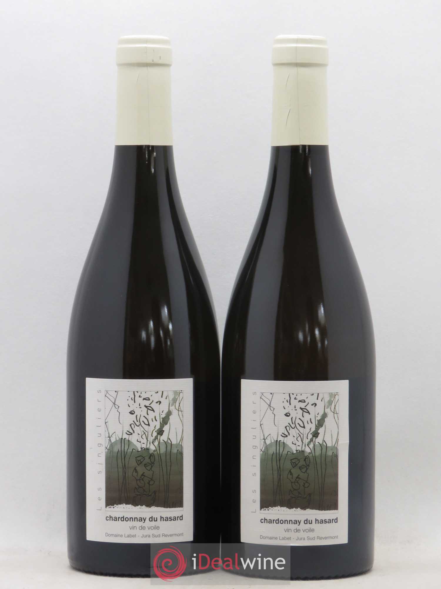 Côtes du Jura Vin de voile Chardonnay du Hasard Romain - Julien - Charline Labet 2015 - Lot de 2 bouteilles - 0