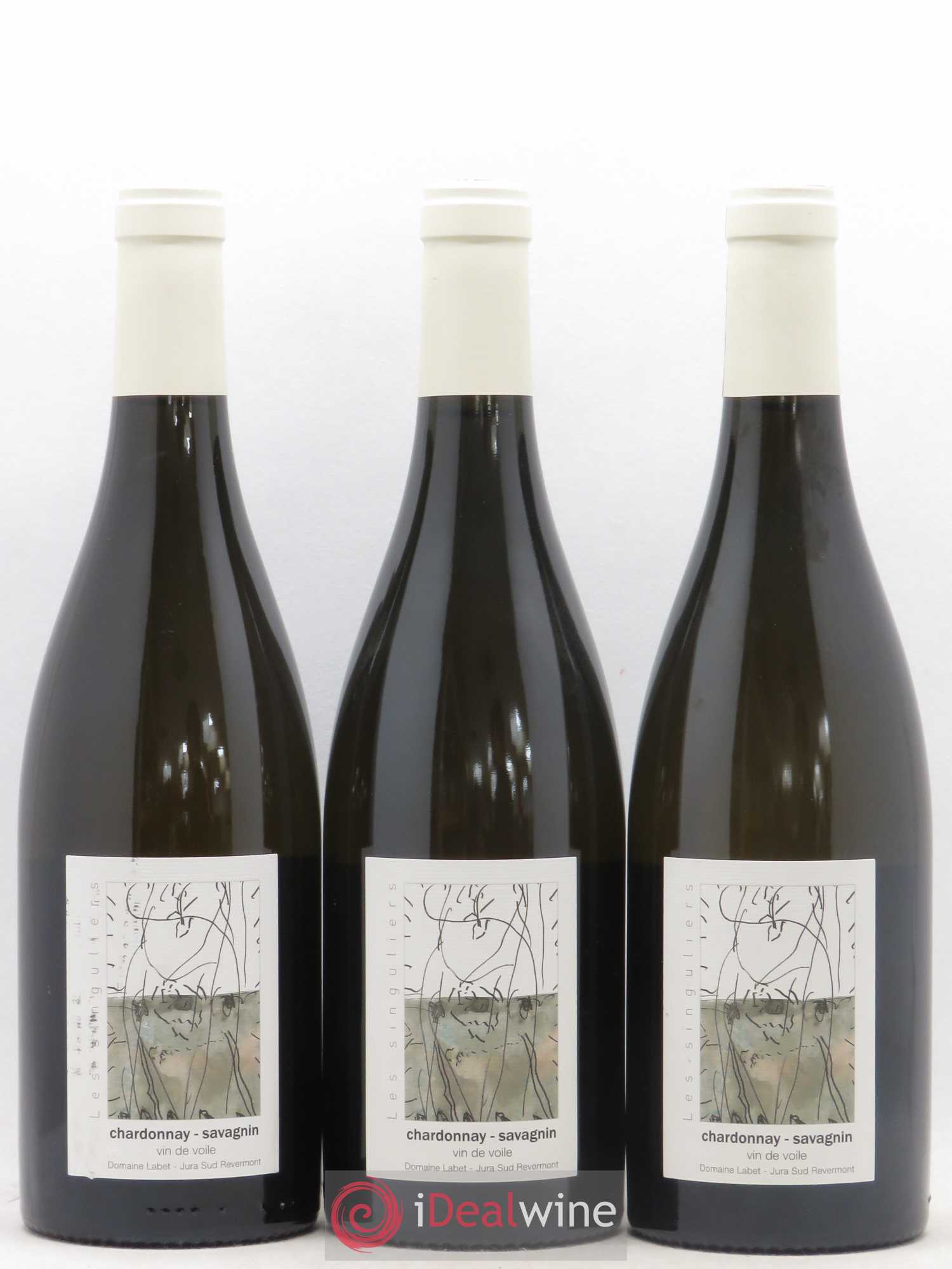 Côtes du Jura Vin de Voile Chardonnay-Savagnin cuvée de garde Romain - Julien - Charline Labet 2016 - Lot de 3 bouteilles - 0