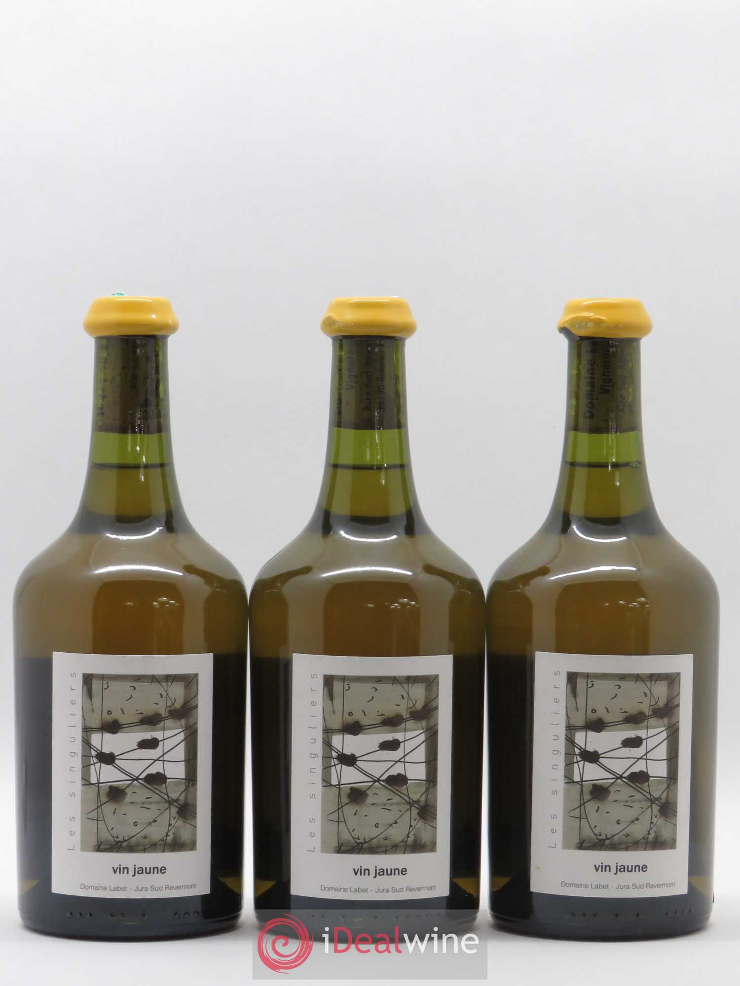 Côtes du Jura Vin Jaune Romain - Julien - Charline Labet 2011 - Lot de 3 bouteilles - 0