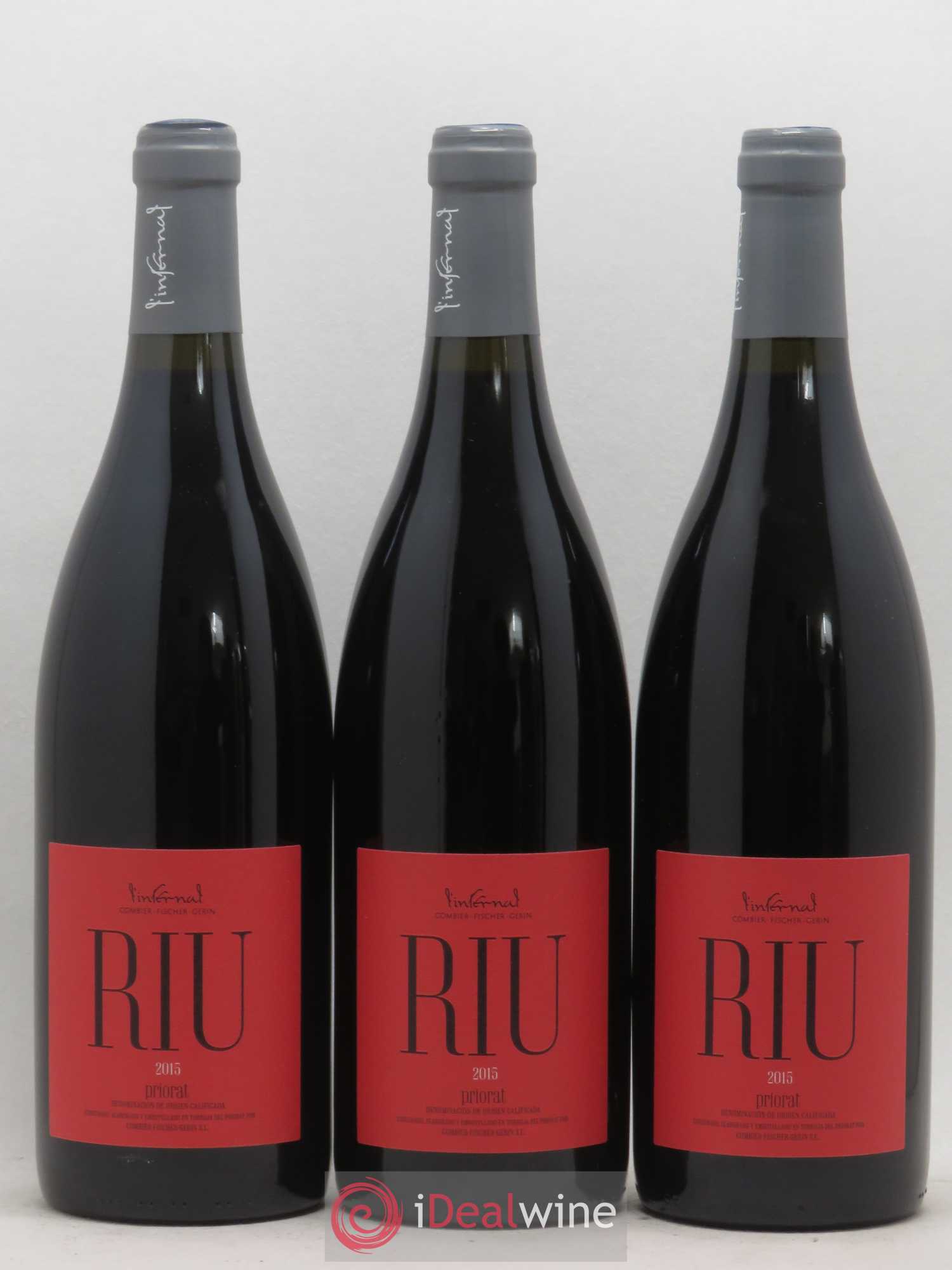 Priorat Trio infernal RIU Laurent Combier - Peter Fischer - Jean Michel Gerin 2015 - Lot de 6 bouteilles - 1