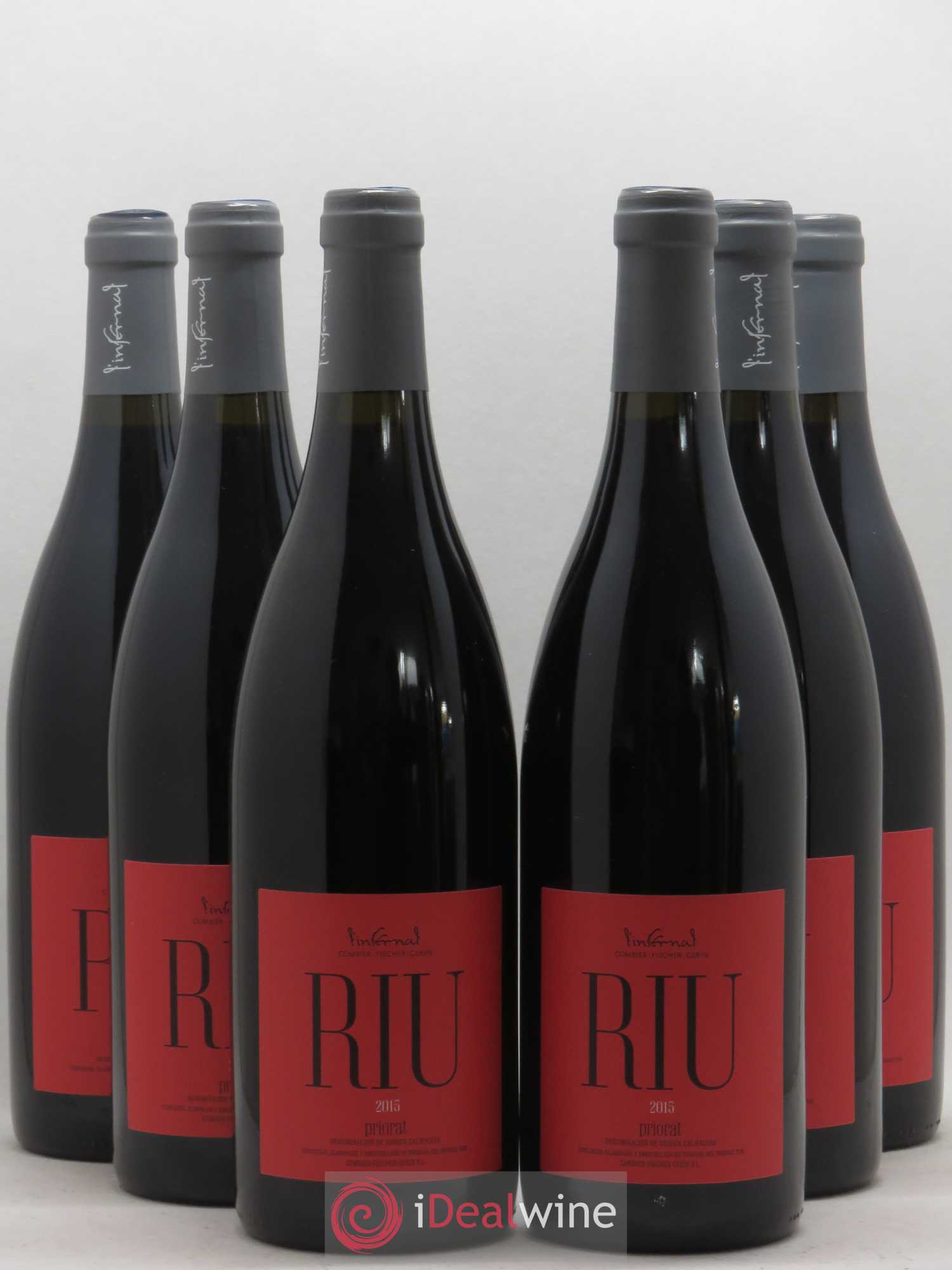 Priorat Trio infernal RIU Laurent Combier - Peter Fischer - Jean Michel Gerin 2015 - Lot de 6 bouteilles - 0