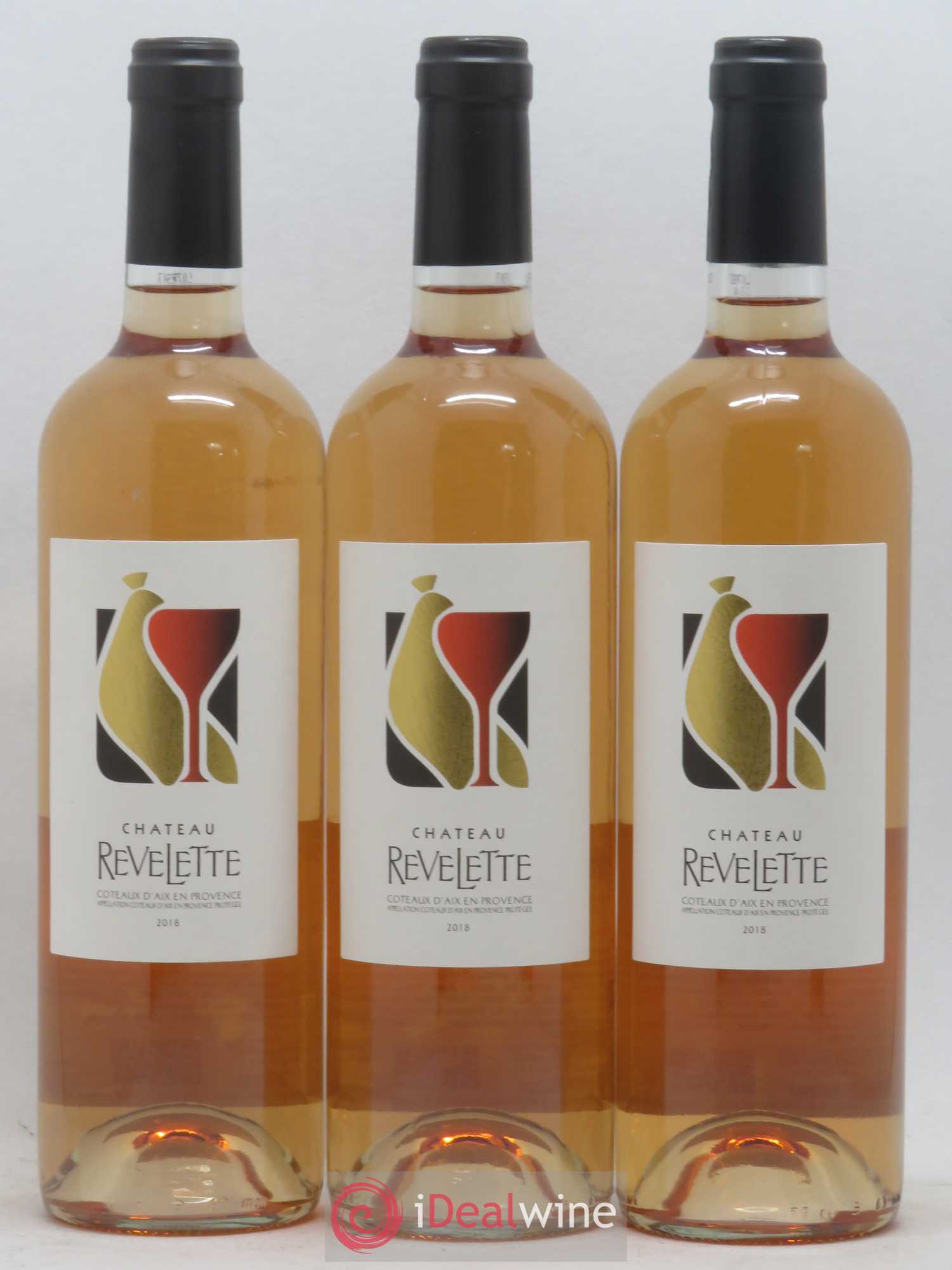 Coteaux d'Aix-en-Provence Château Revelette Sandra & Peter Fischer 2018 - Lot de 6 bouteilles - 2