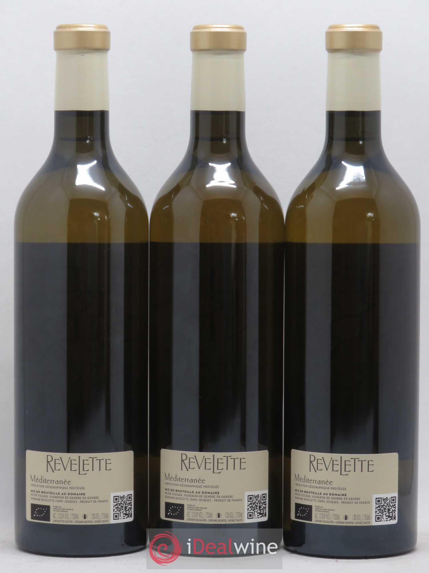 Méditerranée Château Revelette Le Grand Blanc Sandra & Peter Fischer 2018 - Lot de 6 bouteilles - 2