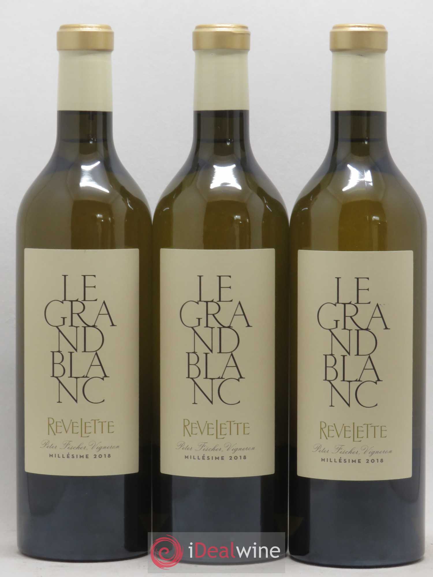 Méditerranée Château Revelette Le Grand Blanc Sandra & Peter Fischer 2018 - Lot de 6 bouteilles - 3