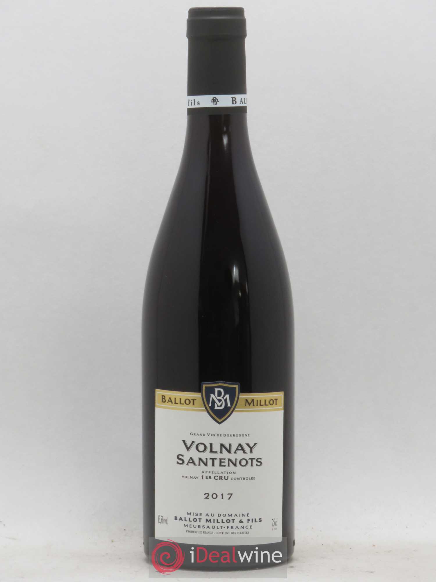 Volnay 1er Cru Santenots Ballot Millot 2017 - Posten von 1 Flasche - 0
