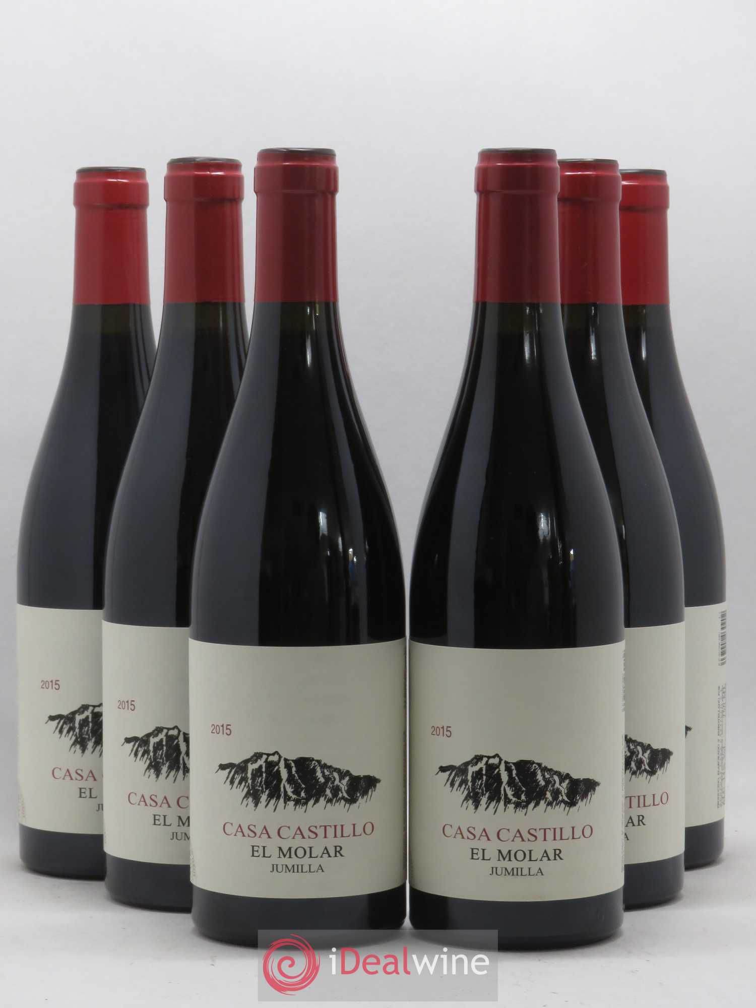 Jumilla El Molar Casa Castillo 2015 - Lot de 6 bouteilles - 0