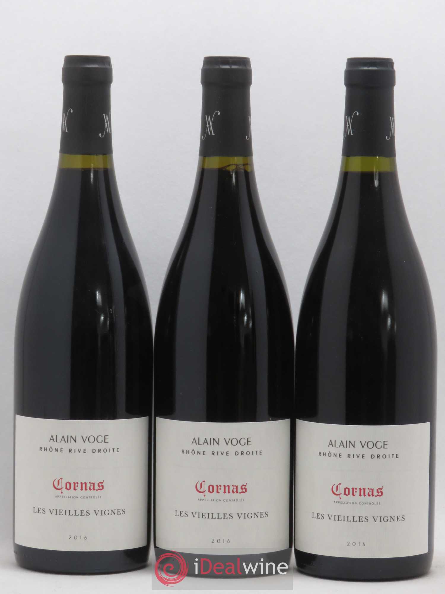 Cornas Les Vieilles Vignes Alain Voge (Domaine) 2016 - Lot de 3 bouteilles - 0