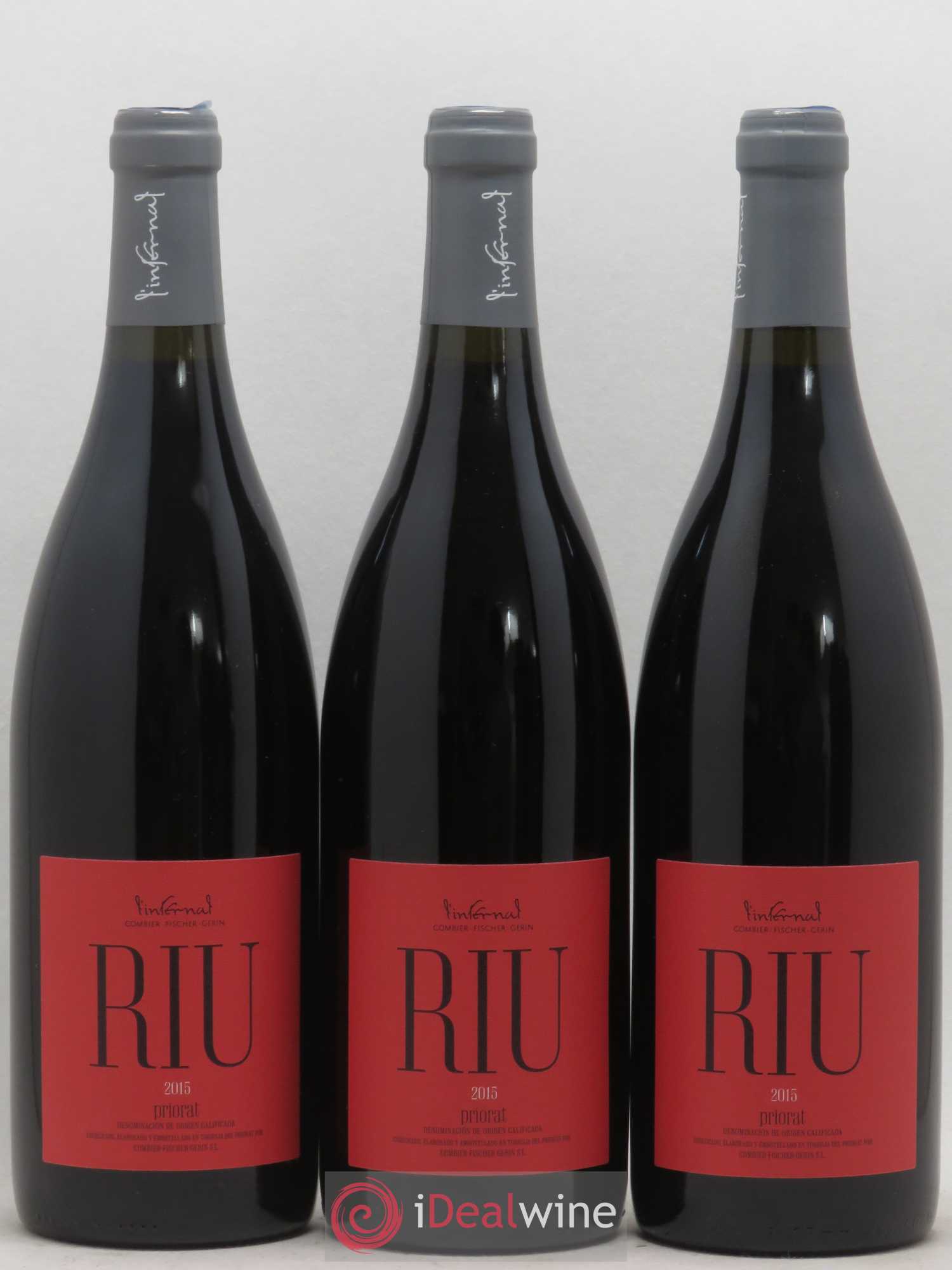 Priorat Trio infernal RIU Laurent Combier - Peter Fischer - Jean Michel Gerin 2015 - Lot de 3 bouteilles - 0