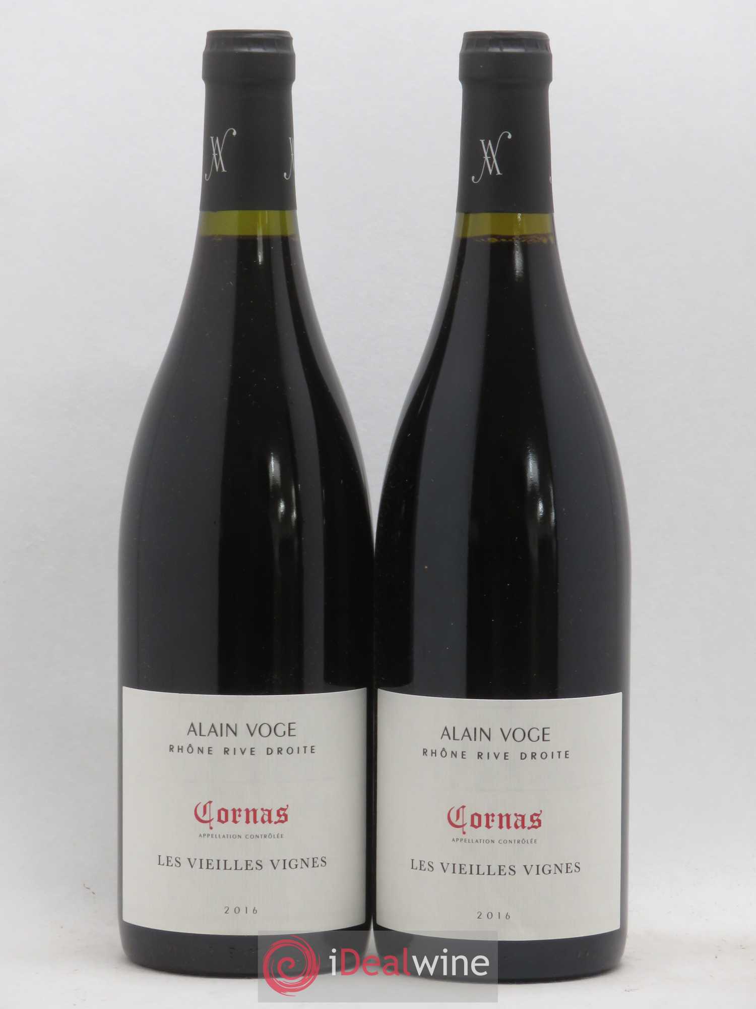 Cornas Les Vieilles Vignes Alain Voge (Domaine) 2016 - Lot de 2 bouteilles - 0