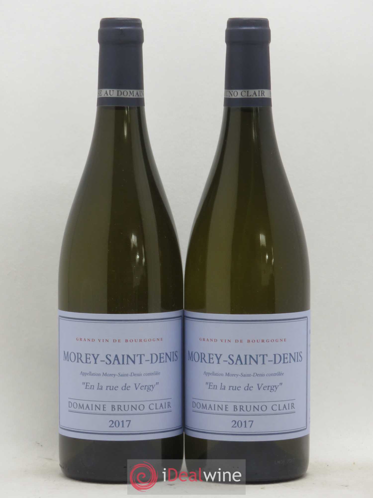 Morey-Saint-Denis En la Rue de Vergy Bruno Clair (Domaine) 2017 - Posten von 2 Flaschen - 0