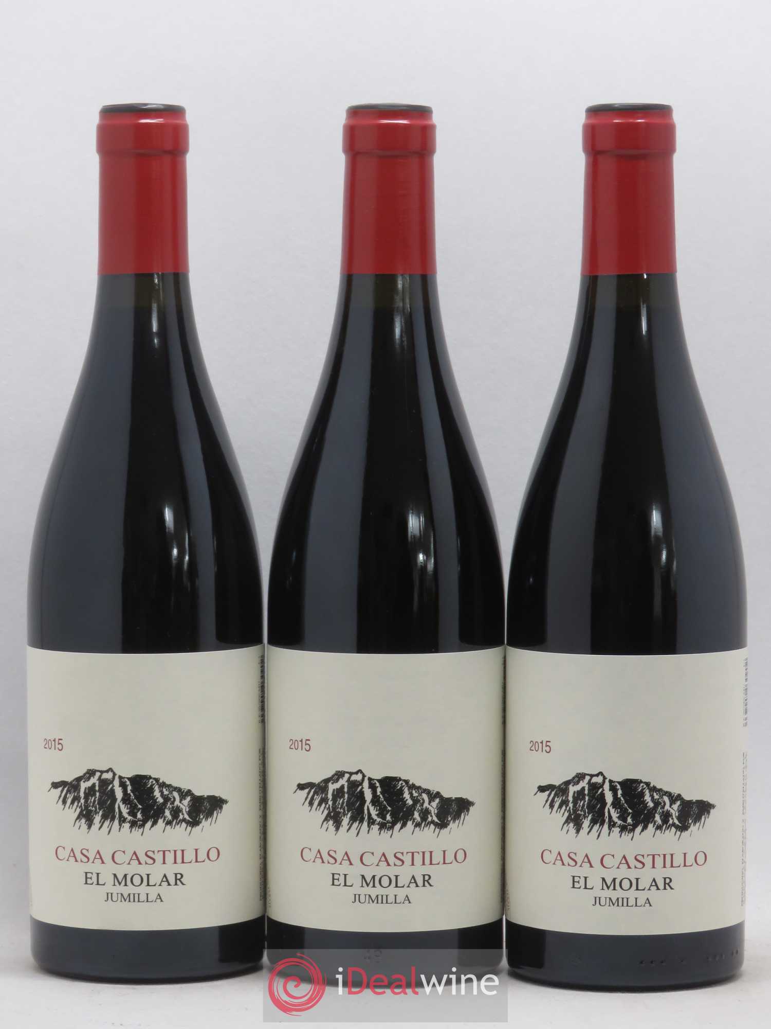 Jumilla El Molar Casa Castillo 2015 - Lot de 3 bouteilles - 0