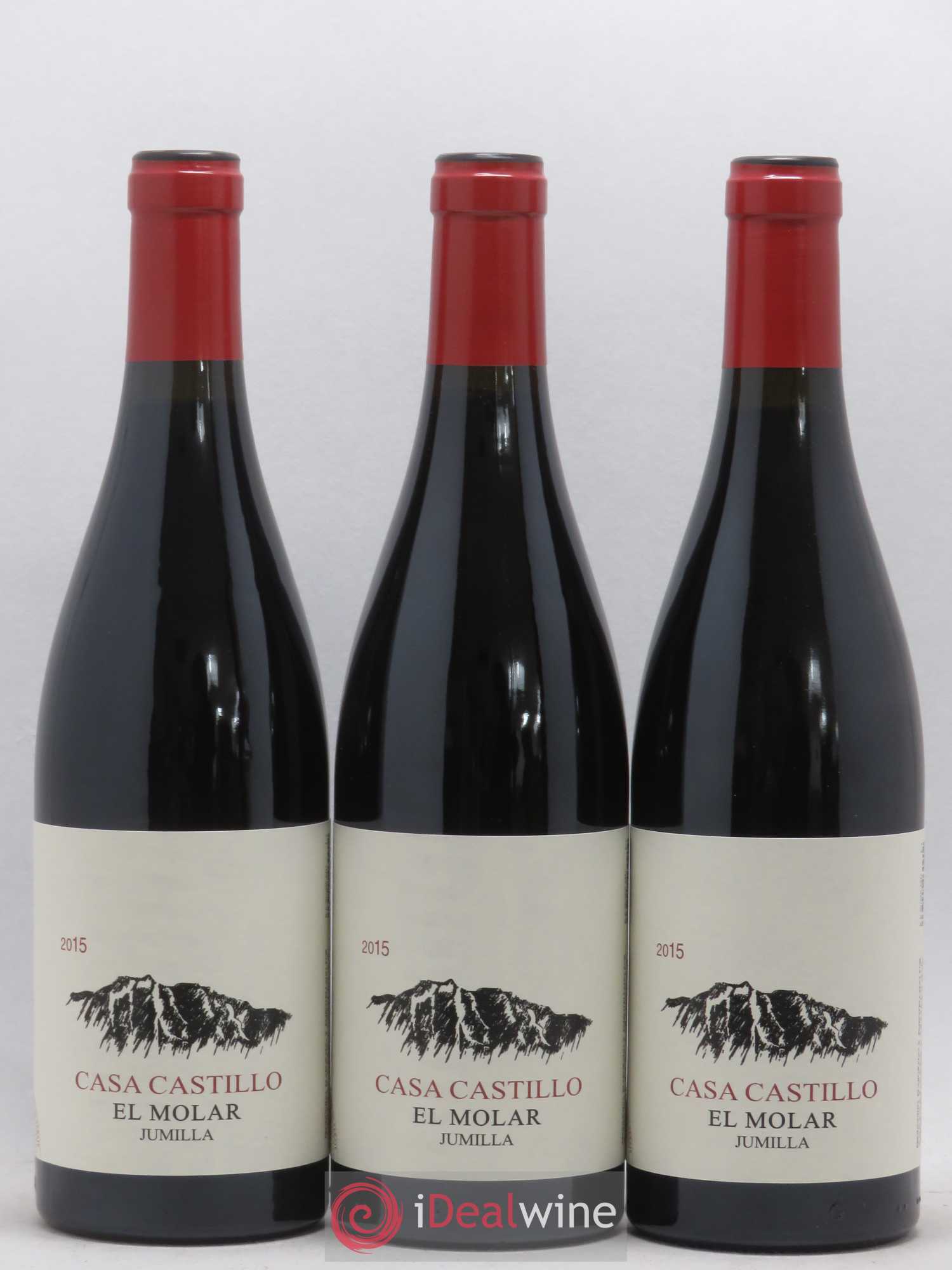 Jumilla El Molar Casa Castillo 2015 - Lot de 3 bouteilles - 0