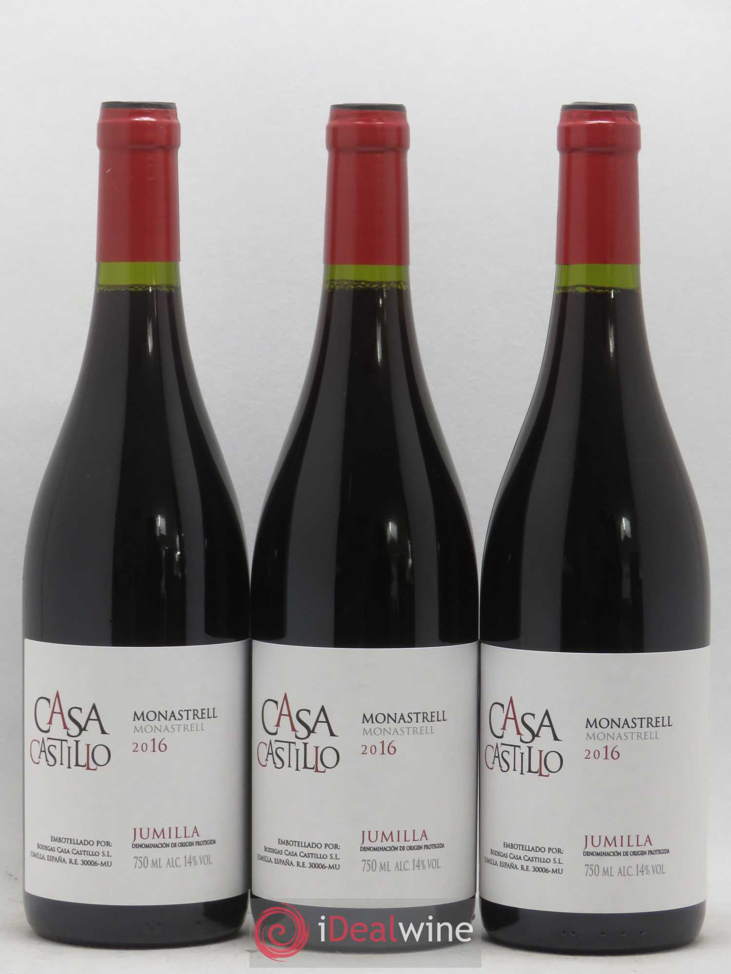 Jumilla Monastrell Casa Castillo 2016 - Lot de 6 bouteilles - 1