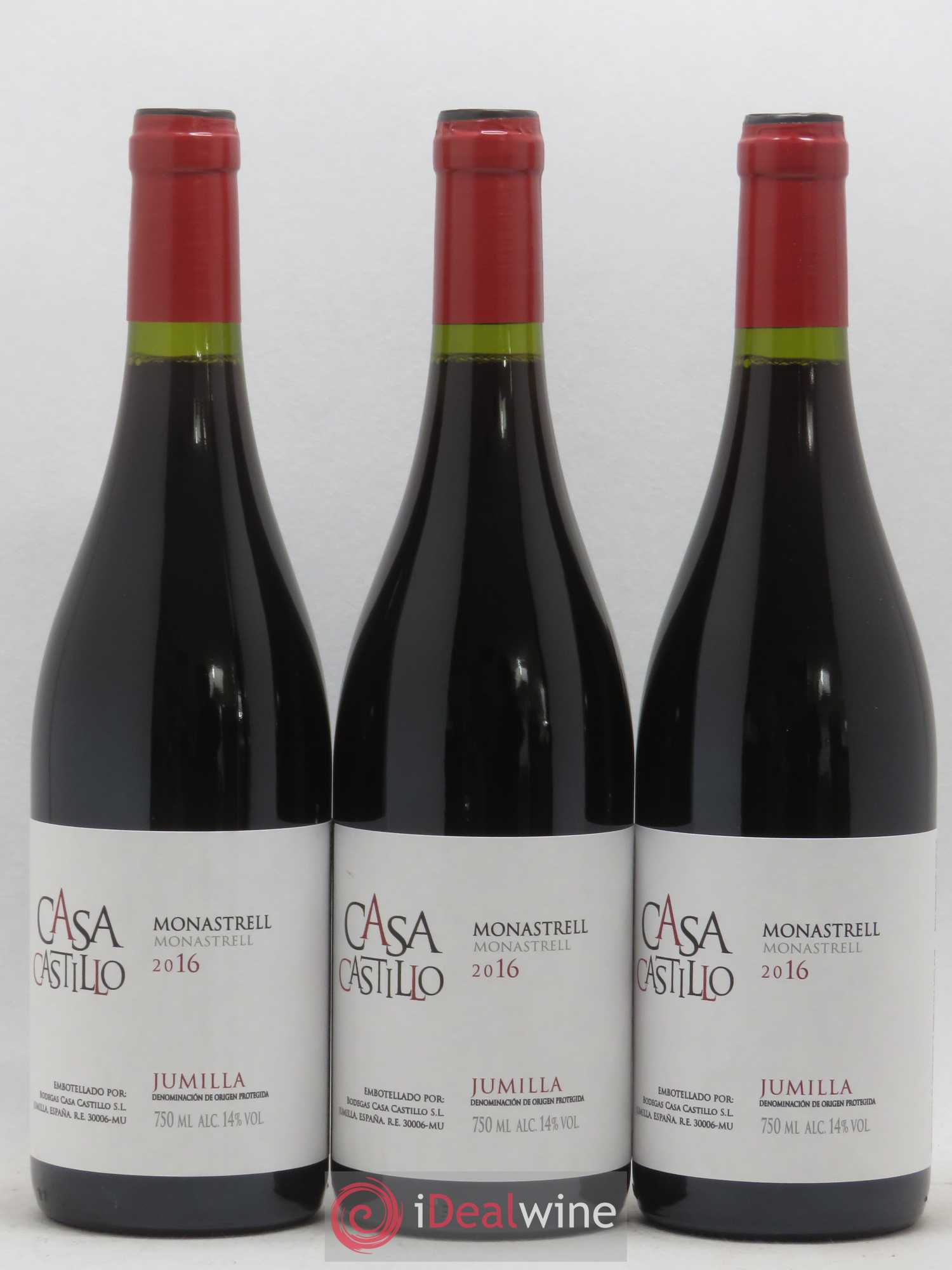 Jumilla Monastrell Casa Castillo 2016 - Lot de 6 bouteilles - 1
