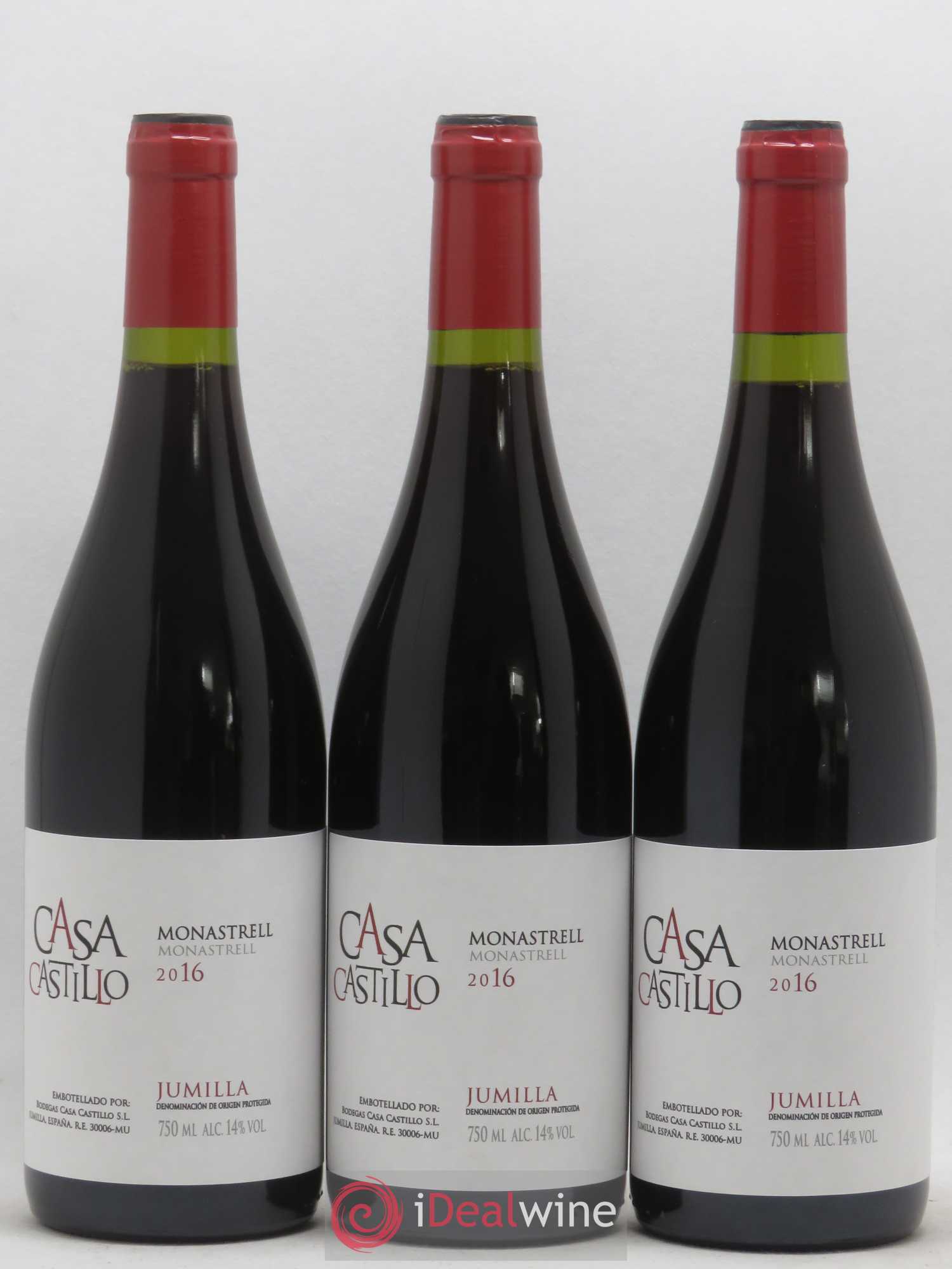Jumilla Monastrell Casa Castillo 2016 - Lot de 6 bouteilles - 2