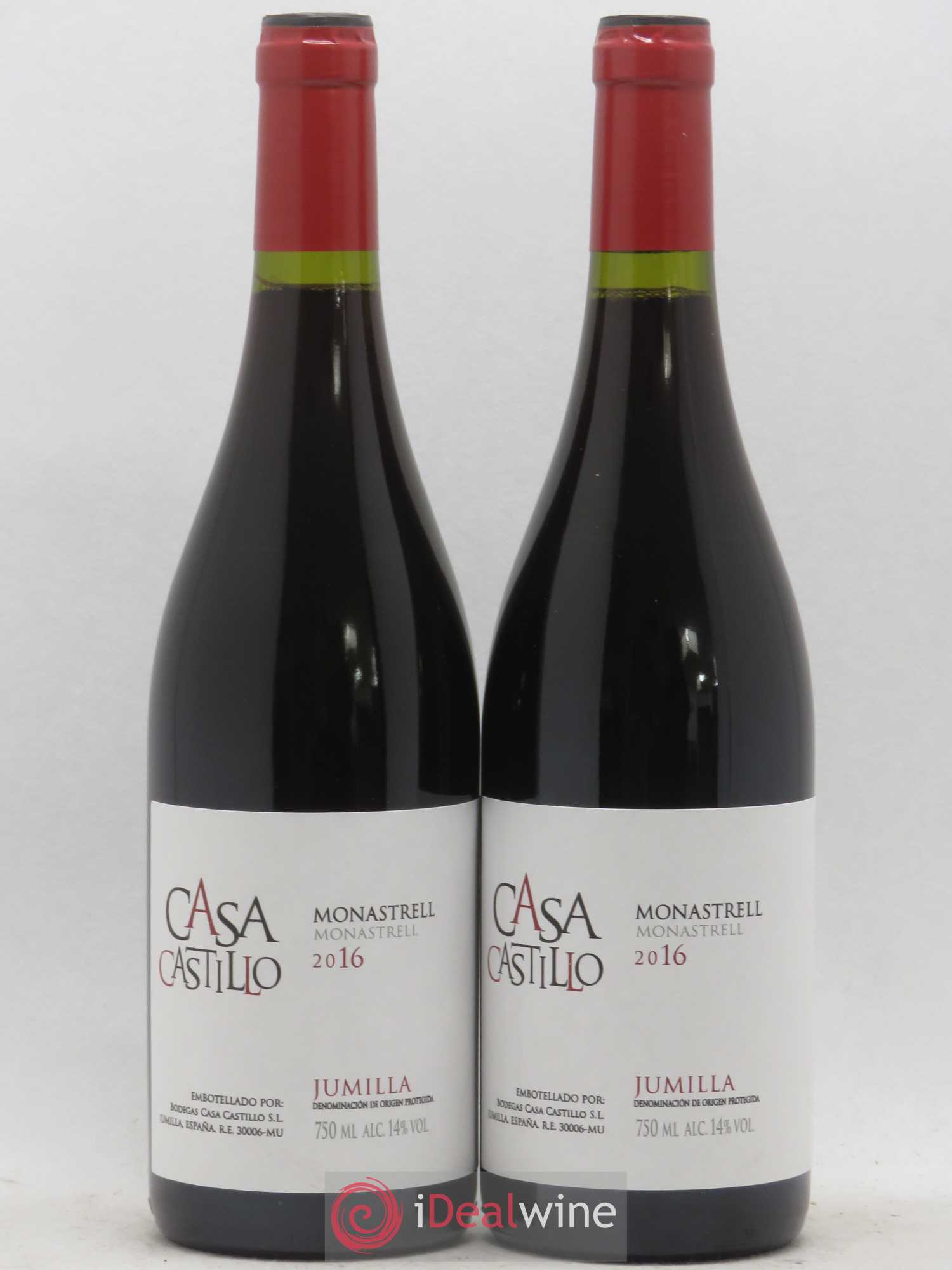 Jumilla Monastrell Casa Castillo 2016 - Lot de 2 bouteilles - 0