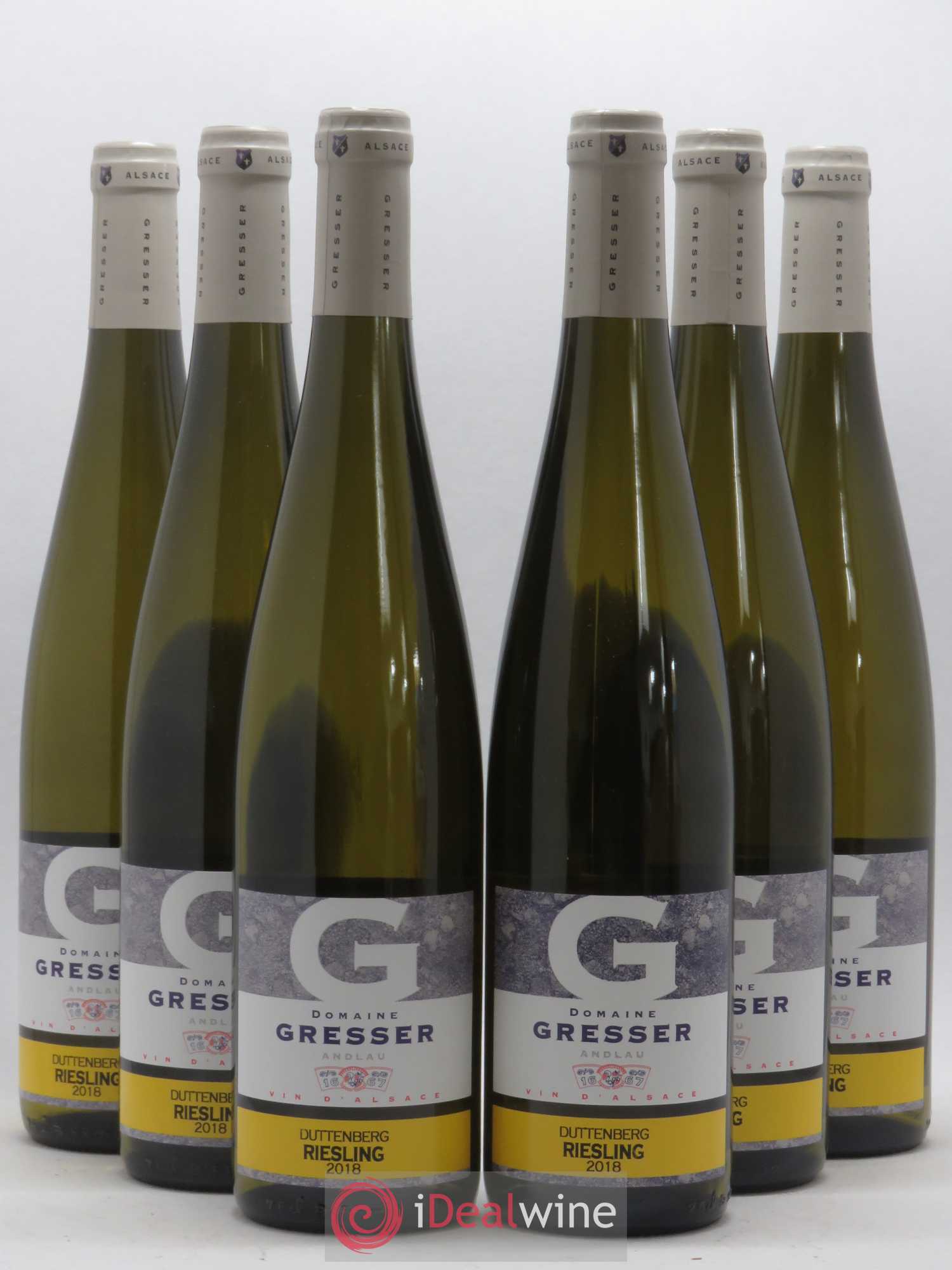 Riesling Duttenberg Remy Gresser 2018 - Posten von 6 Flaschen - 0