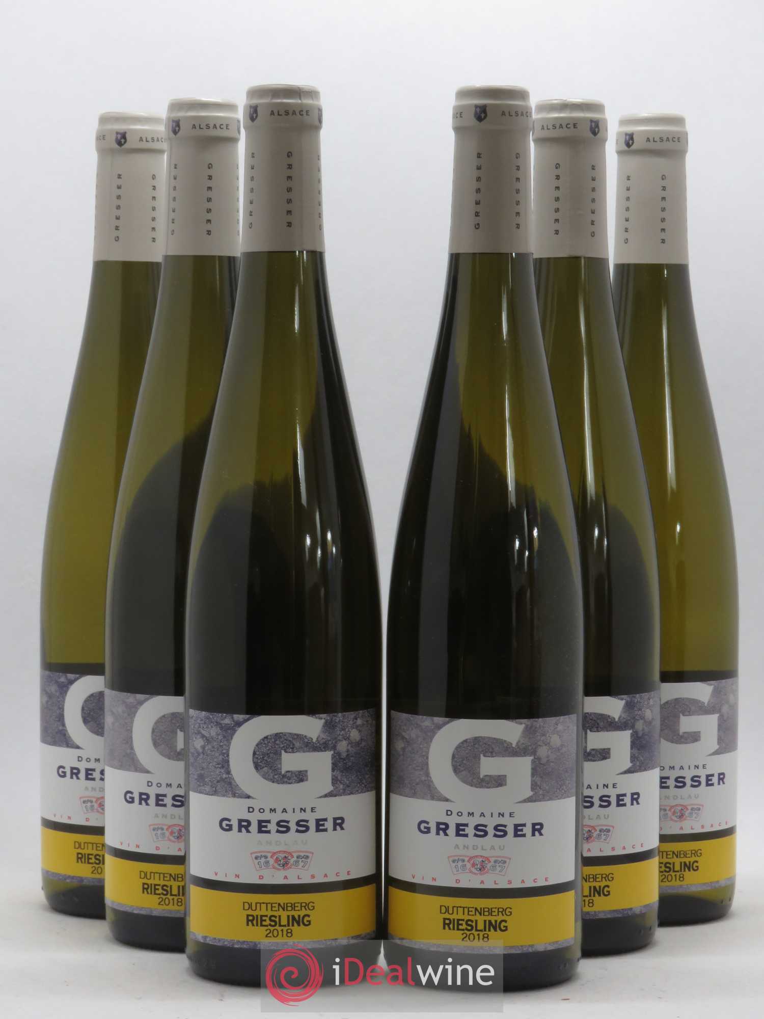 Riesling Duttenberg Remy Gresser 2018 - Lotto di 6 bottiglie - 0