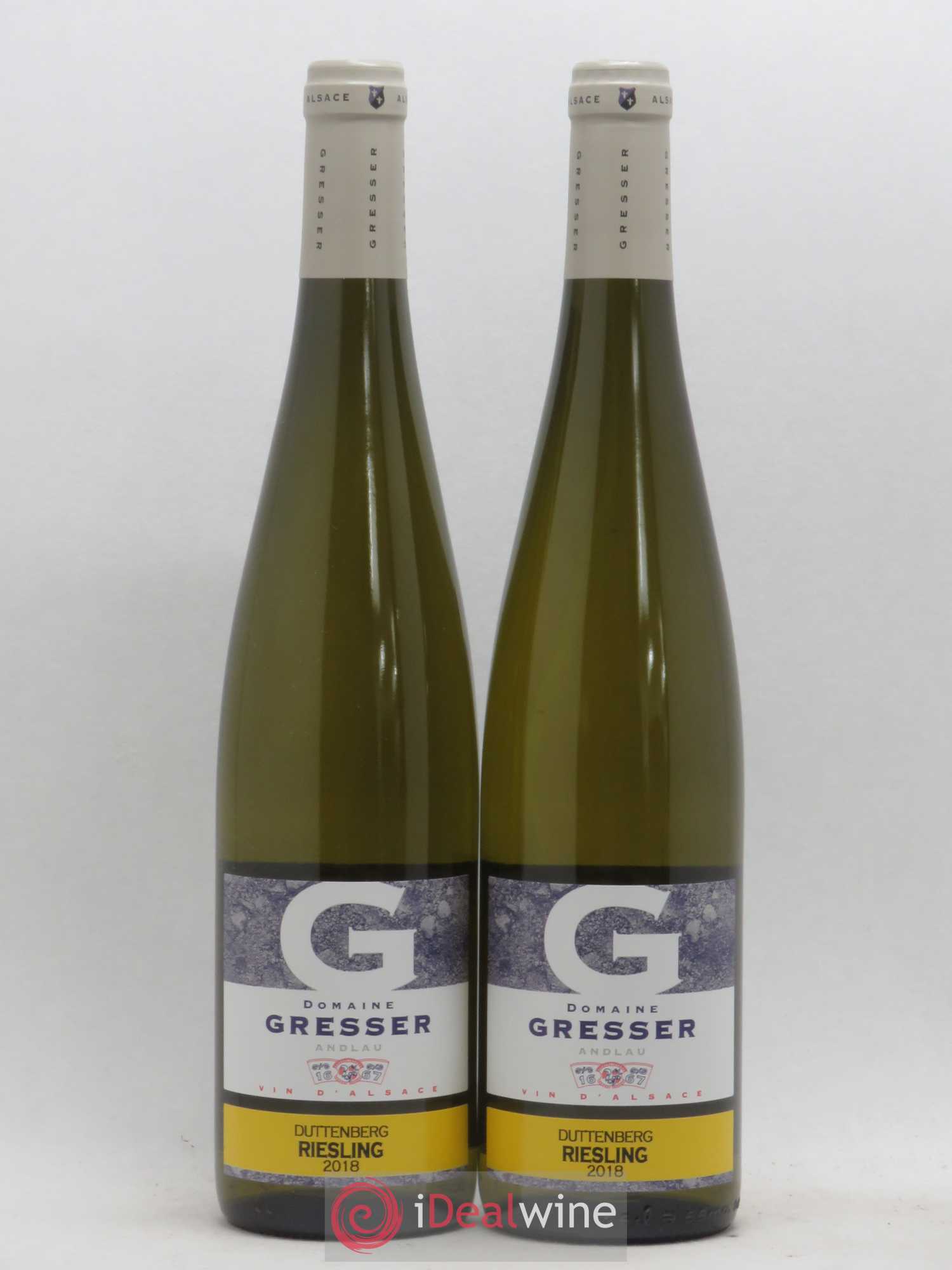 Riesling Duttenberg Remy Gresser 2018 - Lotto di 2 bottiglie - 0