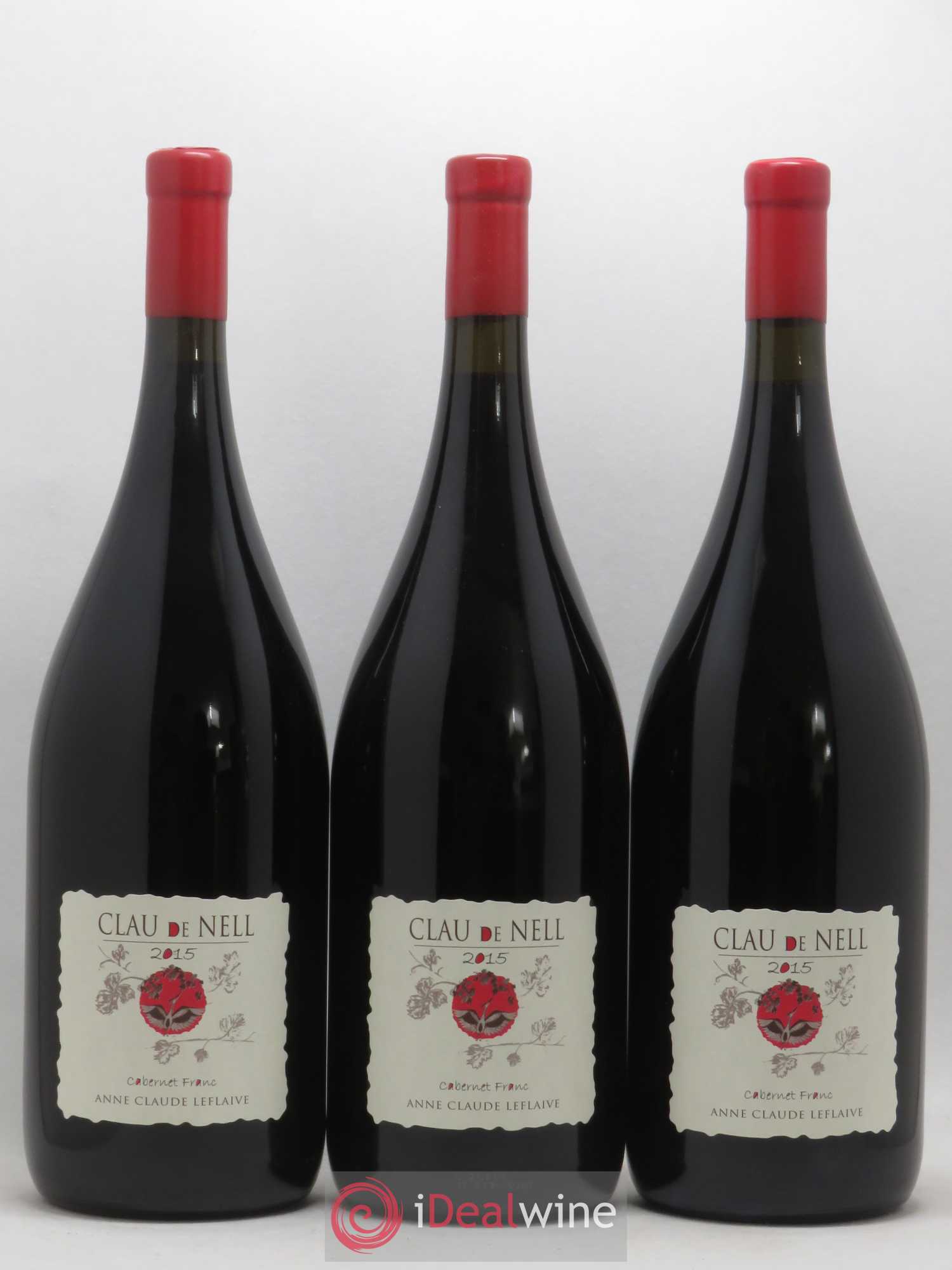 Anjou Cabernet franc Clau de Nell 2015 - Lot de 3 magnums - 0
