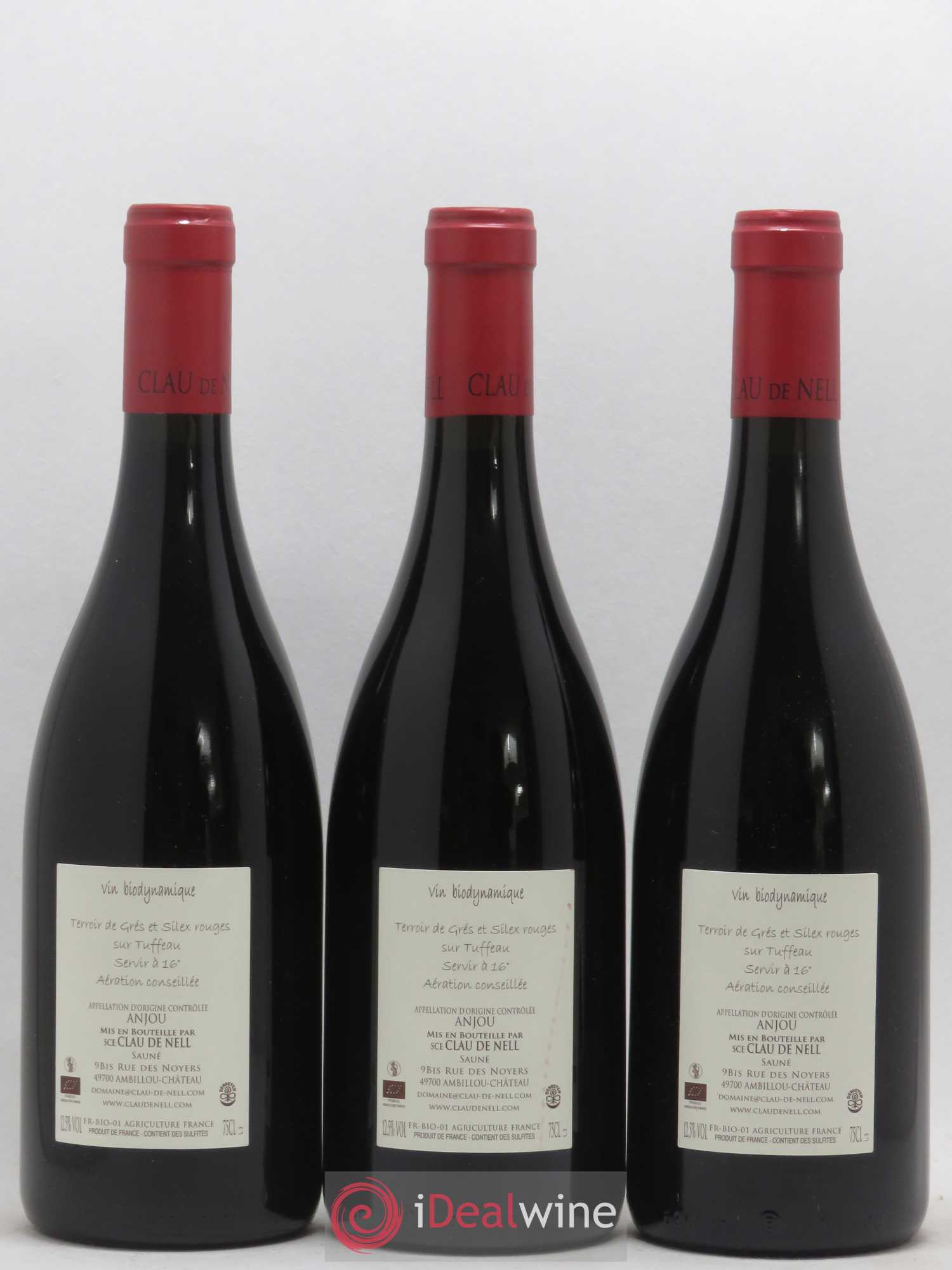 Anjou Cuvée Violette Clau de Nell 2014 - Lot de 3 bouteilles - 1