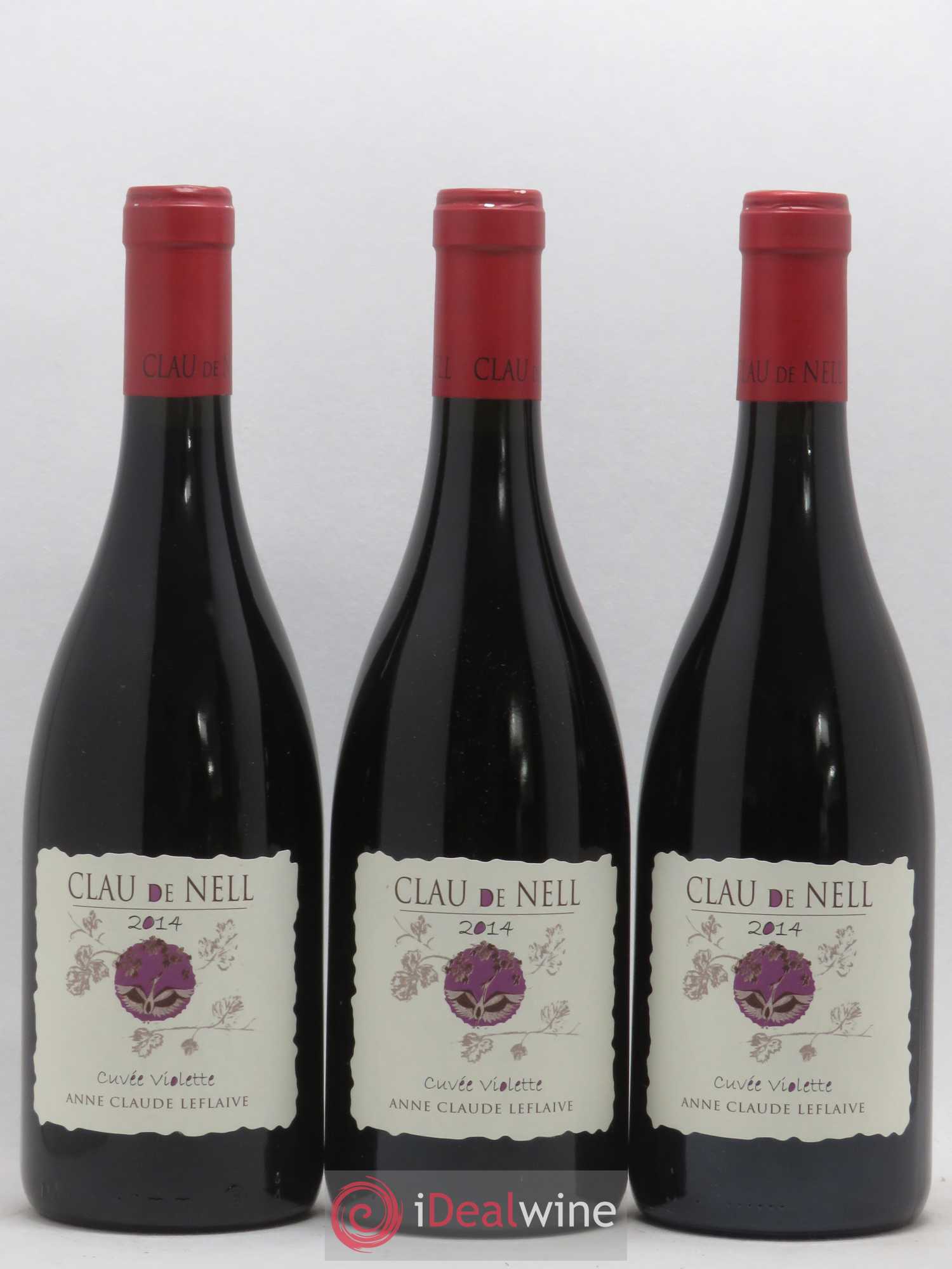 Anjou Cuvée Violette Clau de Nell 2014 - Lot de 3 bouteilles - 0