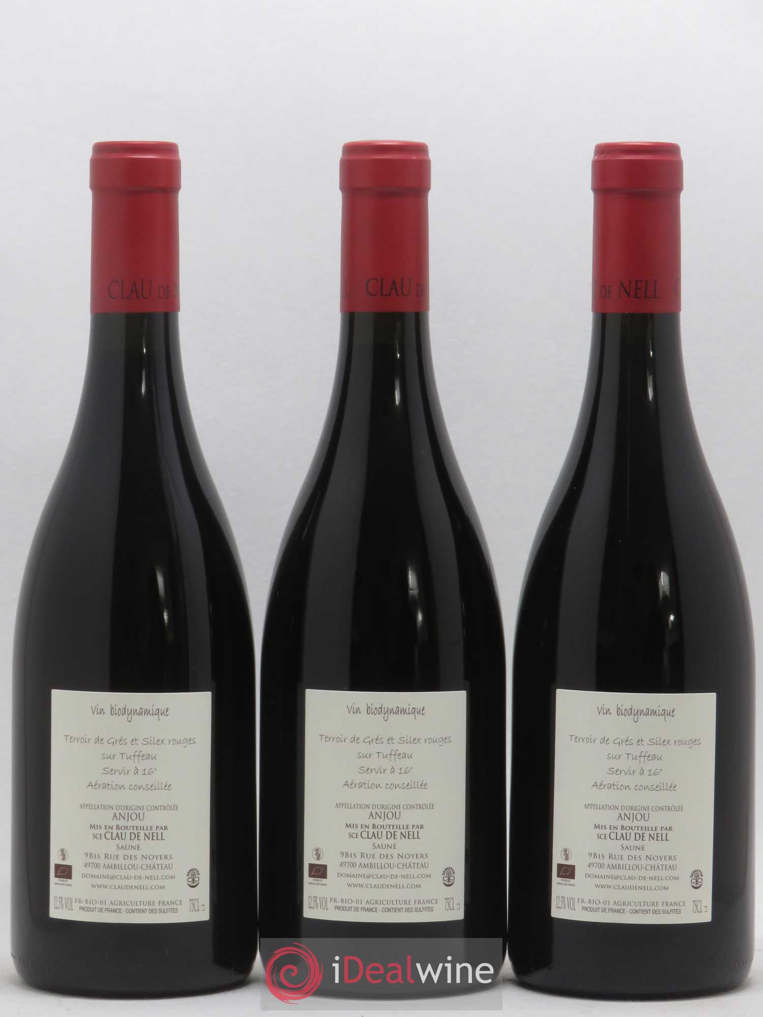 Anjou Cuvée Violette Clau de Nell 2014 - Lot de 3 bouteilles - 1