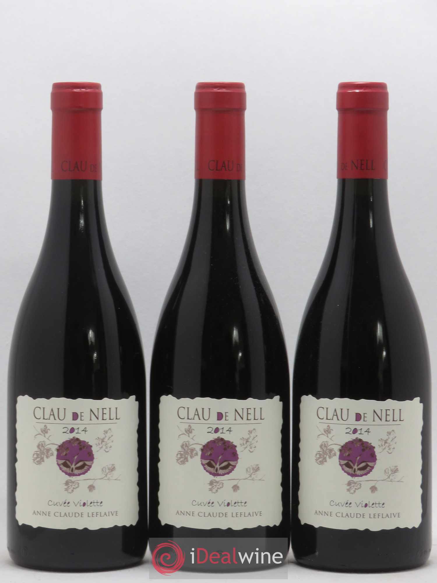 Anjou Cuvée Violette Clau de Nell 2014 - Lot de 3 bouteilles - 0