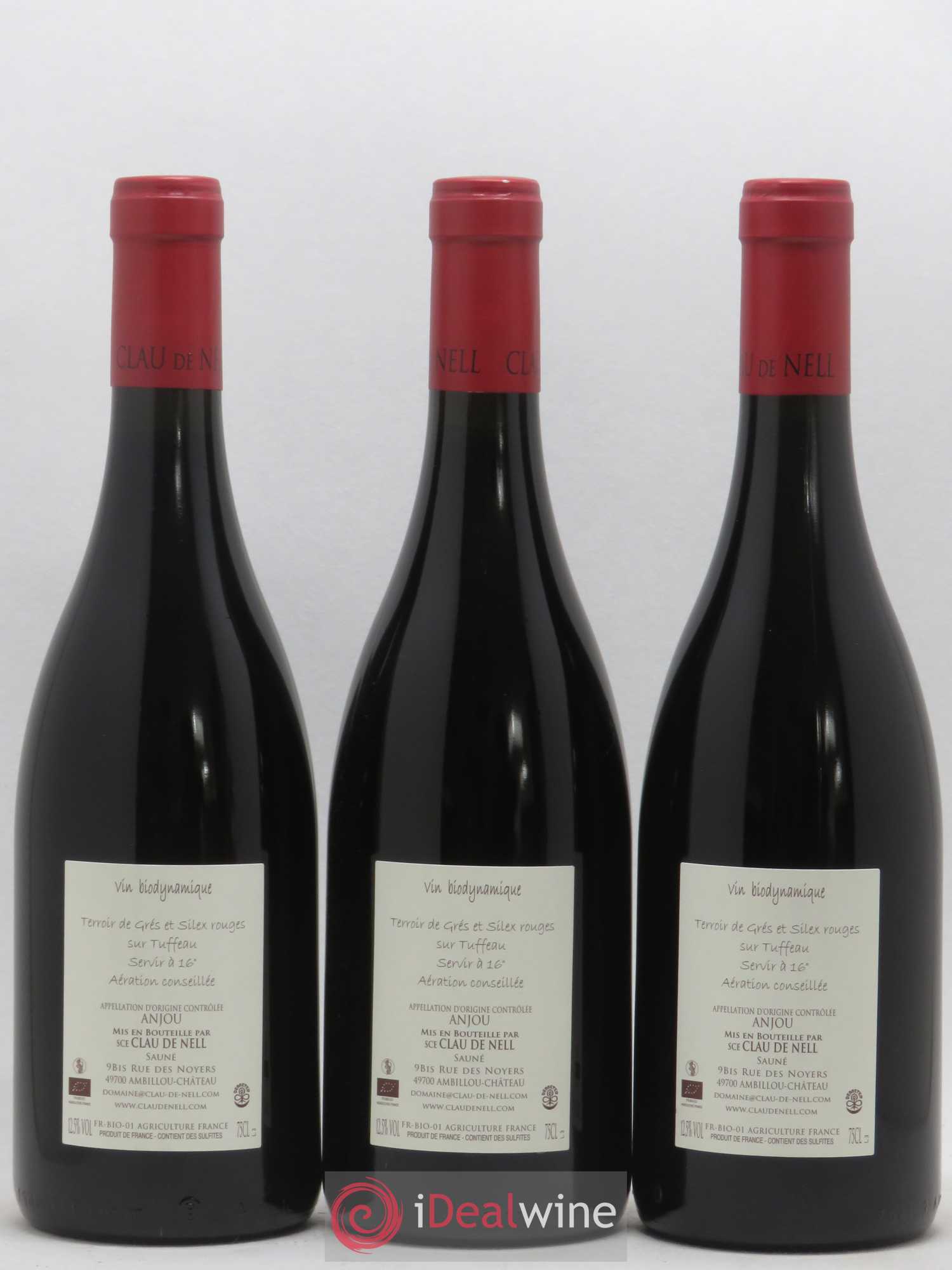 Anjou Cuvée Violette Clau de Nell 2014 - Lot de 3 bouteilles - 1