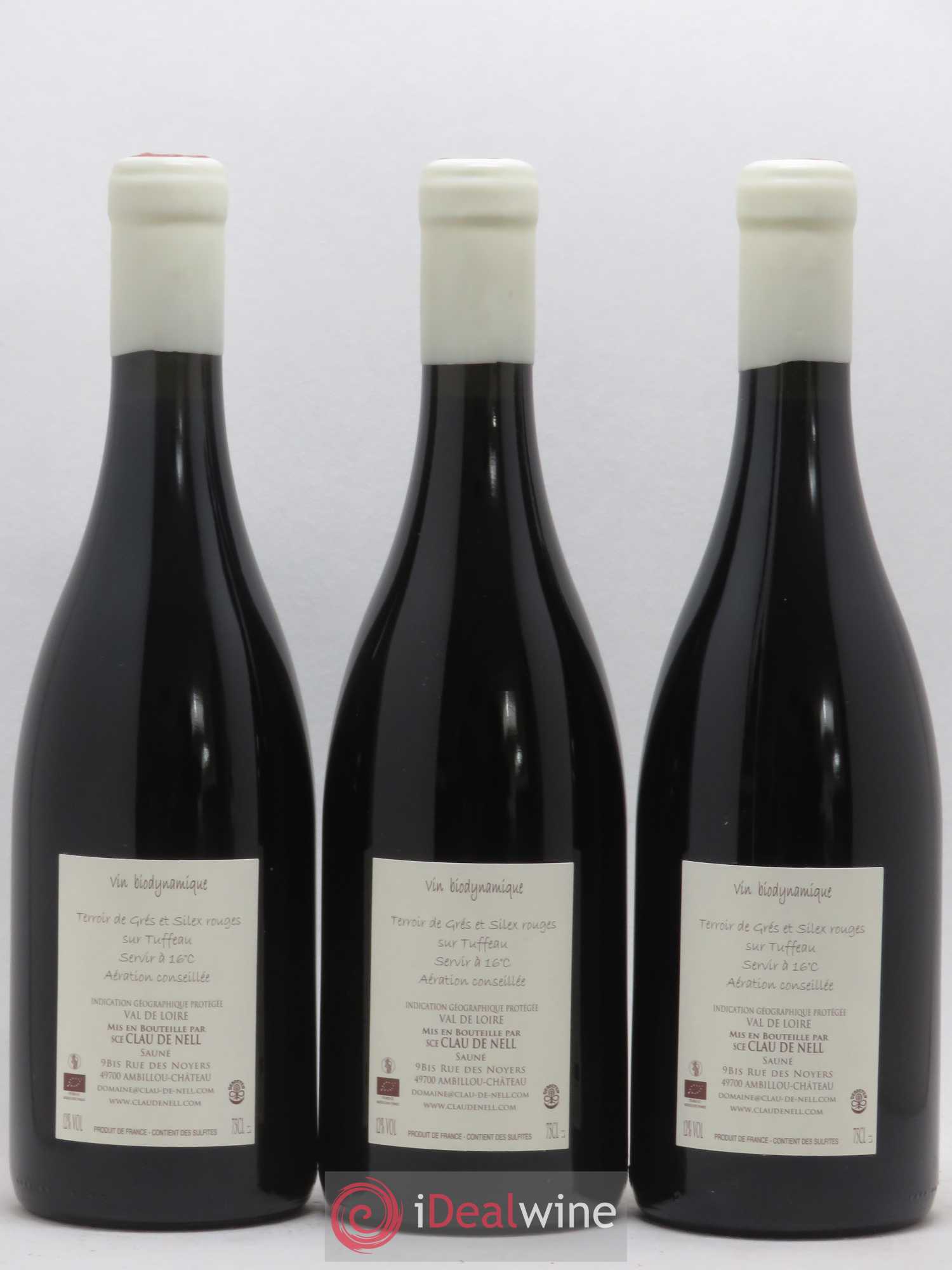 Val de Loire Grolleau Clau de Nell 2015 - Lot de 3 bouteilles - 1