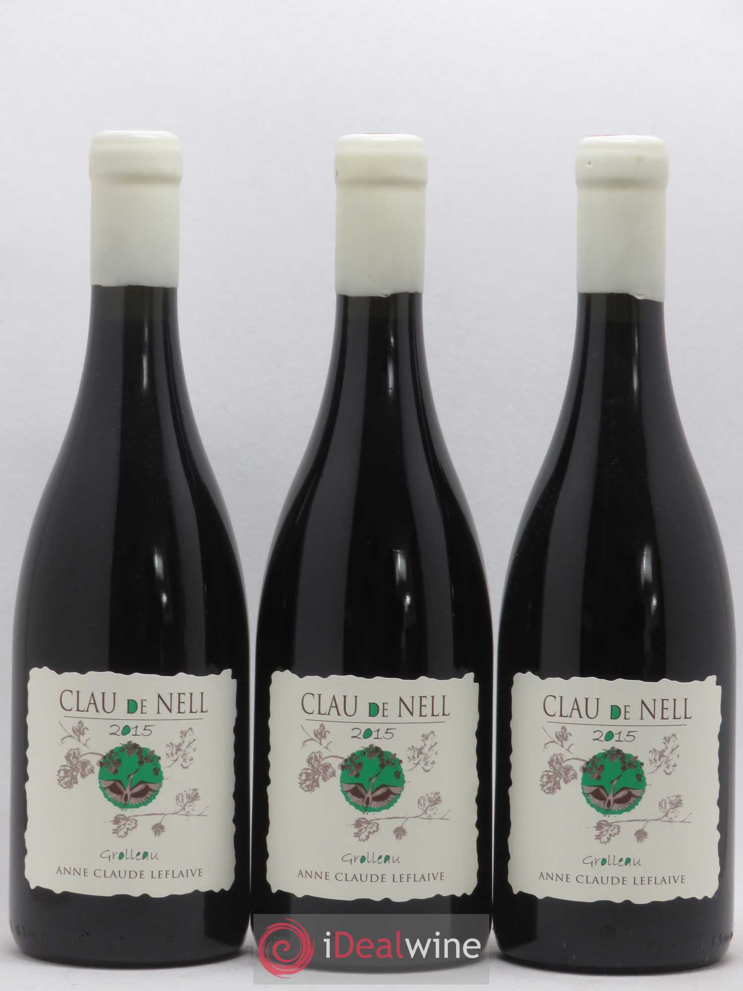 Val de Loire Grolleau Clau de Nell 2015 - Lot de 3 bouteilles - 0