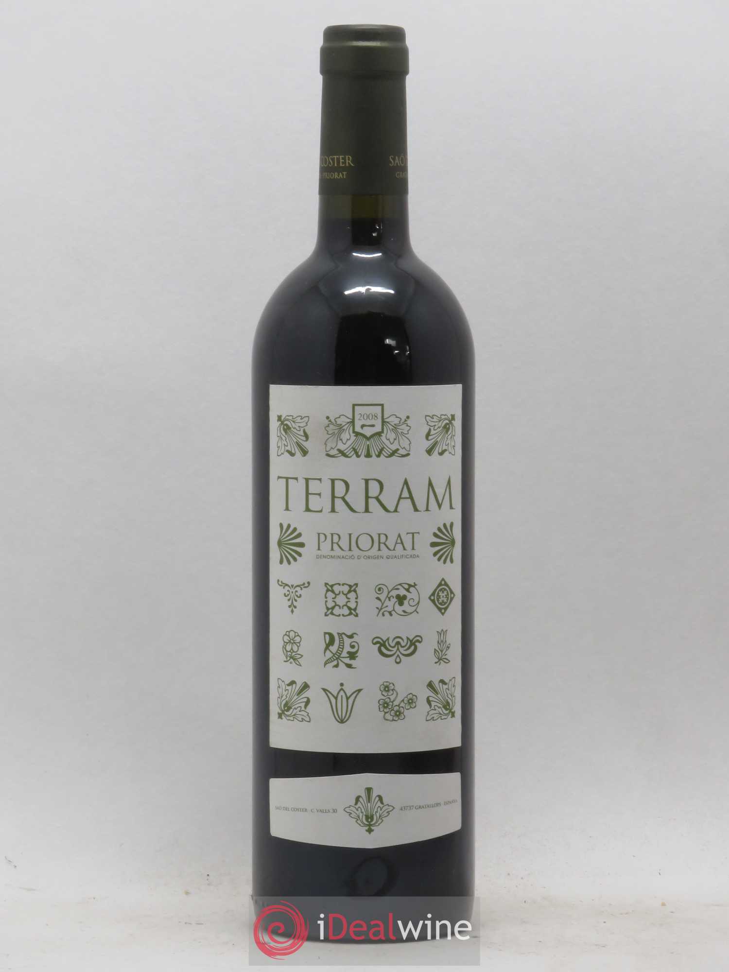 Priorat DOCA Terram Sao Del Colster 2008 - Lot de 1 bouteille - 0