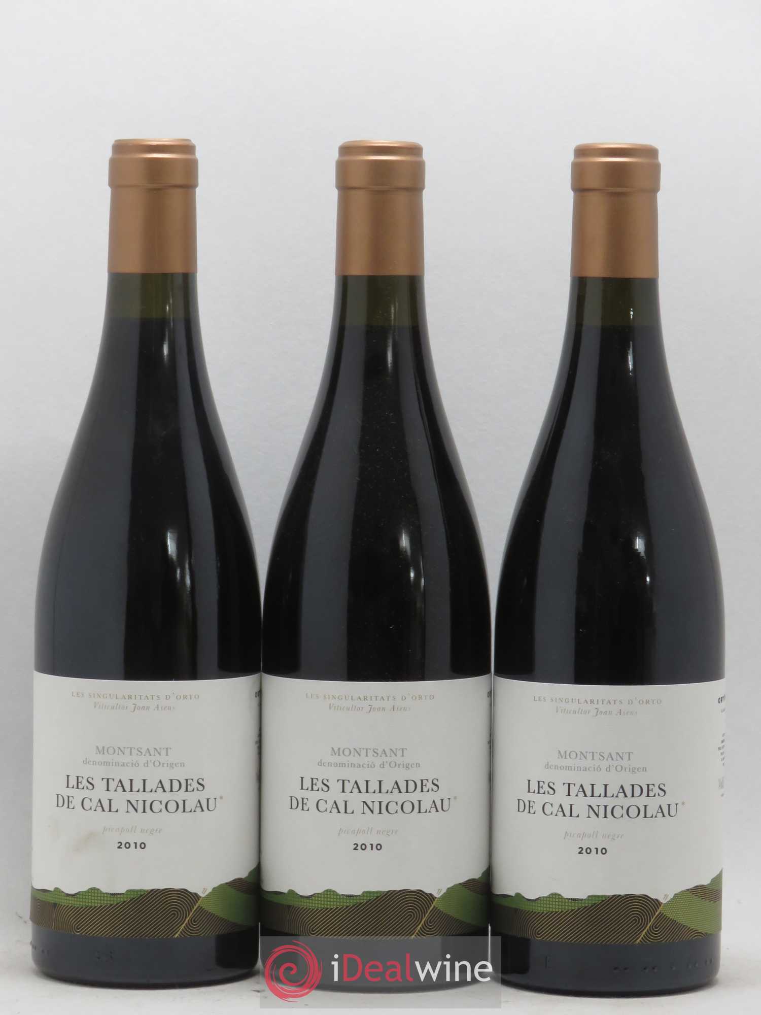 Montsant DO Les Tallades De Cal Nicolau Orto Vins 2010 - Posten von 3 Flaschen - 0