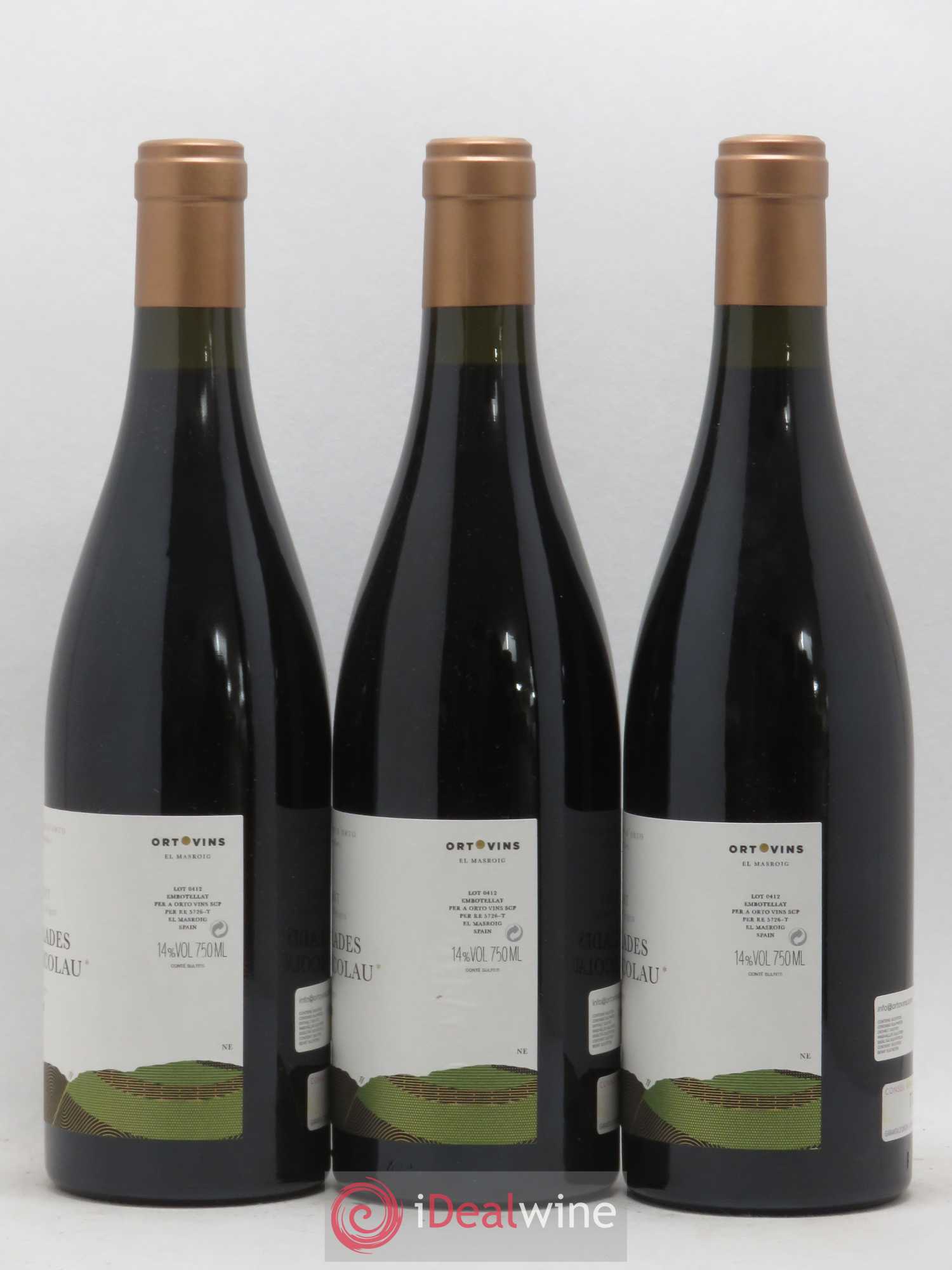 Montsant DO Les Tallades De Cal Nicolau Orto Vins 2010 - Posten von 3 Flaschen - 1