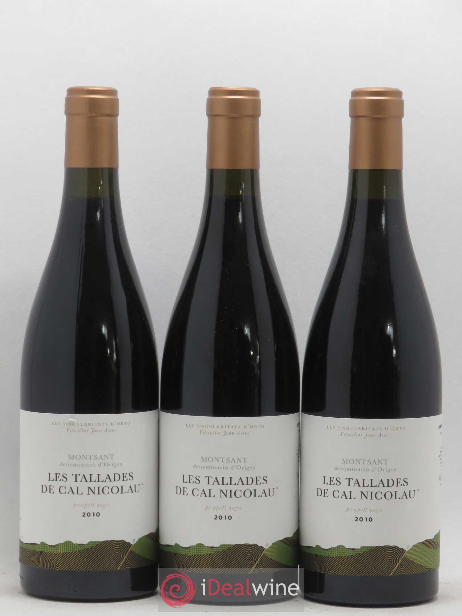 Montsant DO Les Tallades De Cal Nicolau Orto Vins 2010 - Posten von 3 Flaschen - 0