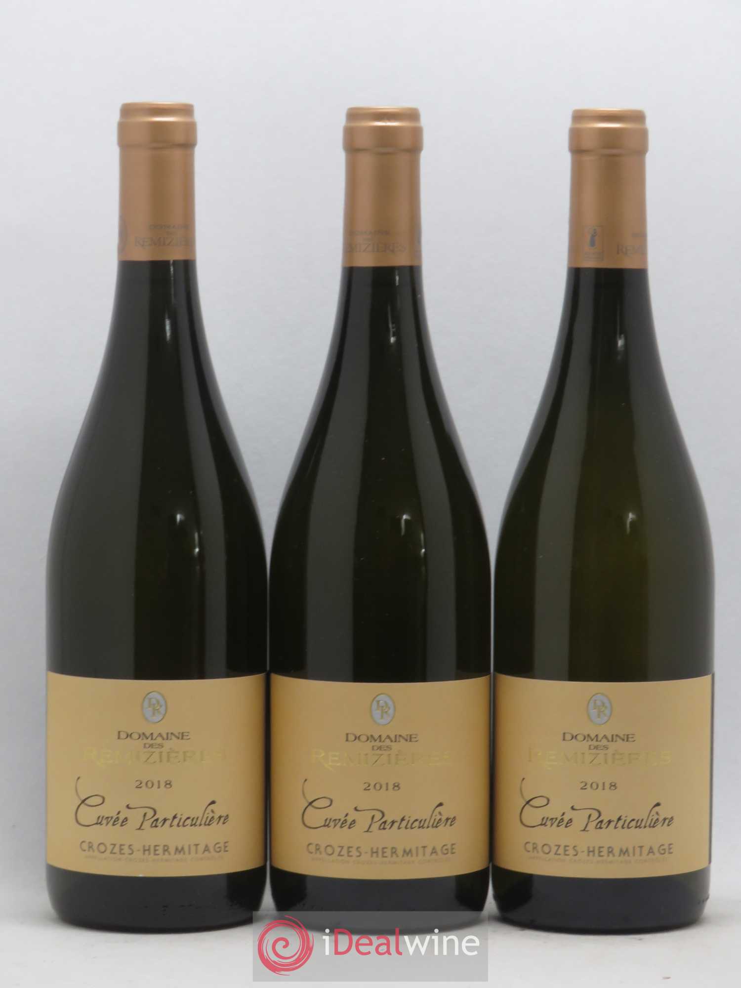 Crozes-Hermitage Cuvée particulière Rémizières (Domaine des) 2018 - Lot de 3 bouteilles - 0