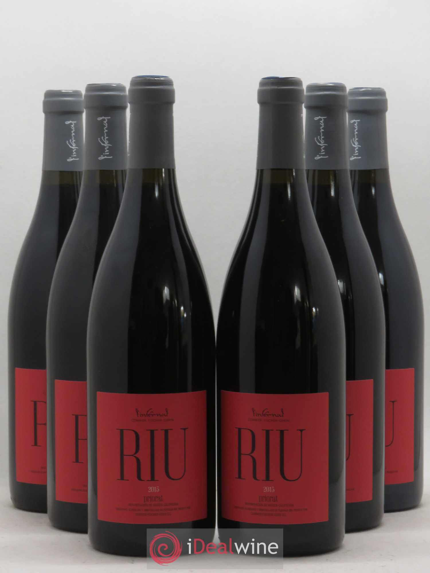Priorat Trio infernal RIU Laurent Combier - Peter Fischer - Jean Michel Gerin 2015 - Lot de 6 bouteilles - 0
