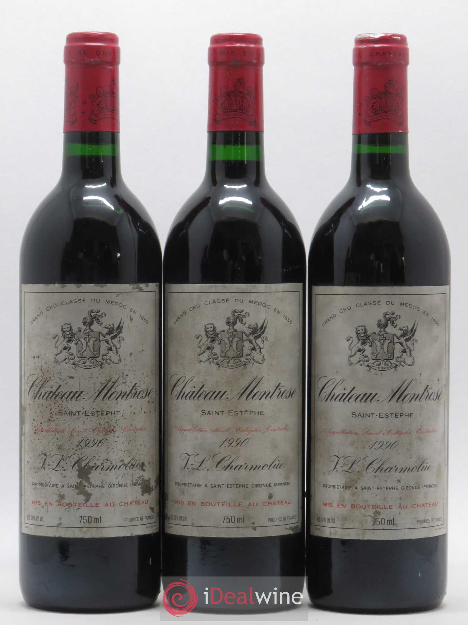 Château Montrose 2ème Grand Cru Classé 1990 - Lot de 12 bouteilles - 2