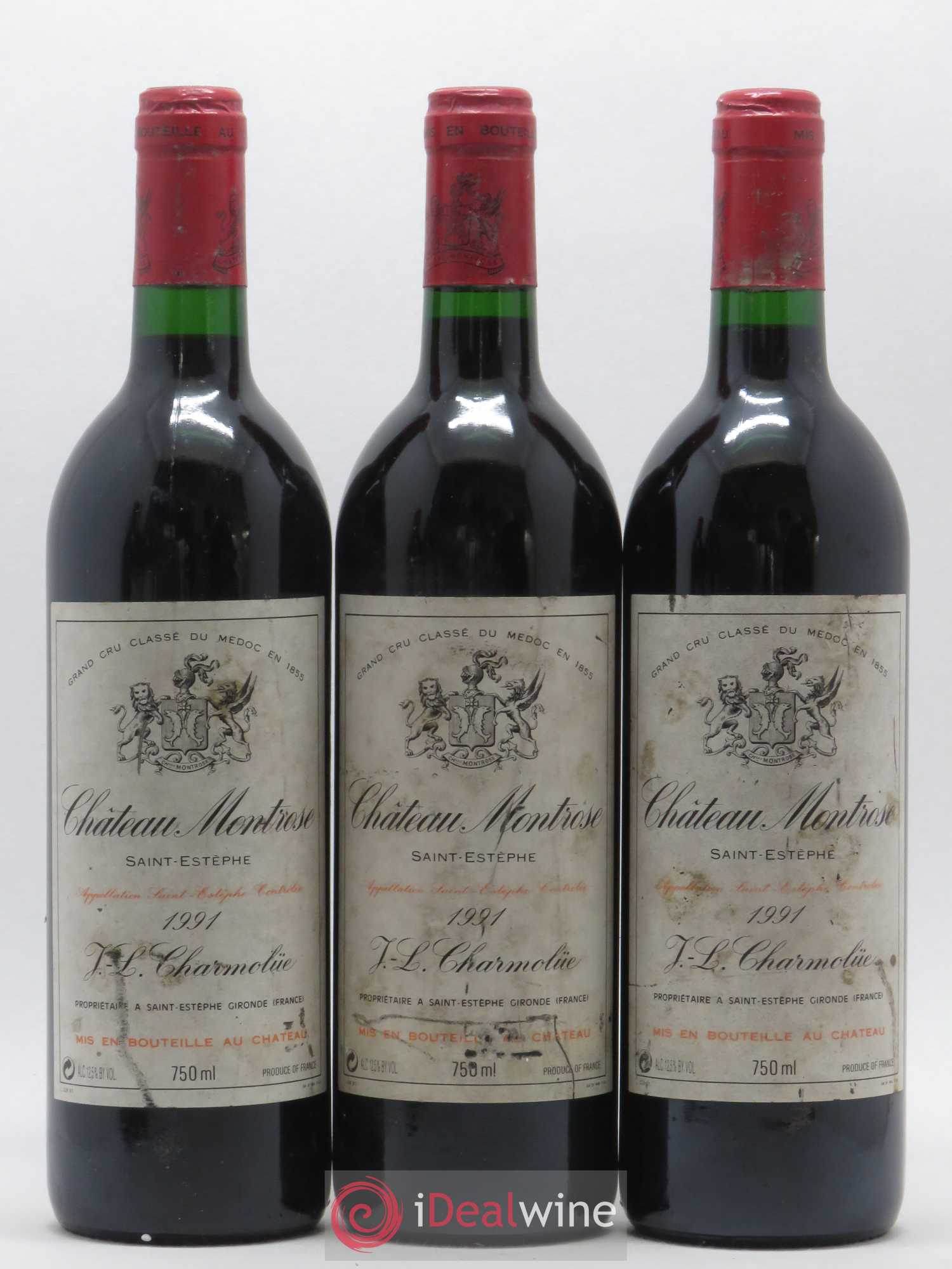 Château Montrose 2ème Grand Cru Classé 1991 - Lot de 12 bouteilles - 4