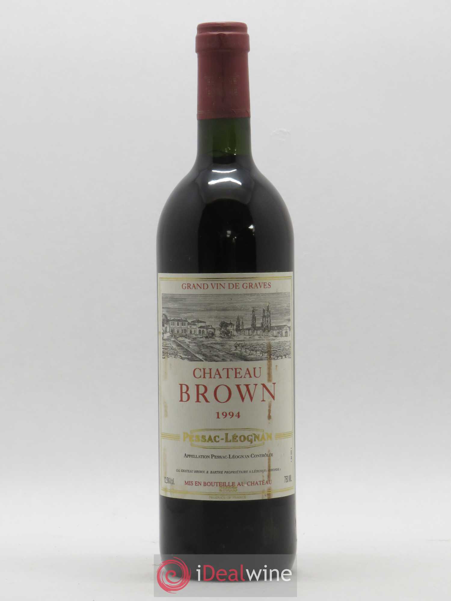 Château Brown 1994 - Lot de 1 bouteille - 0