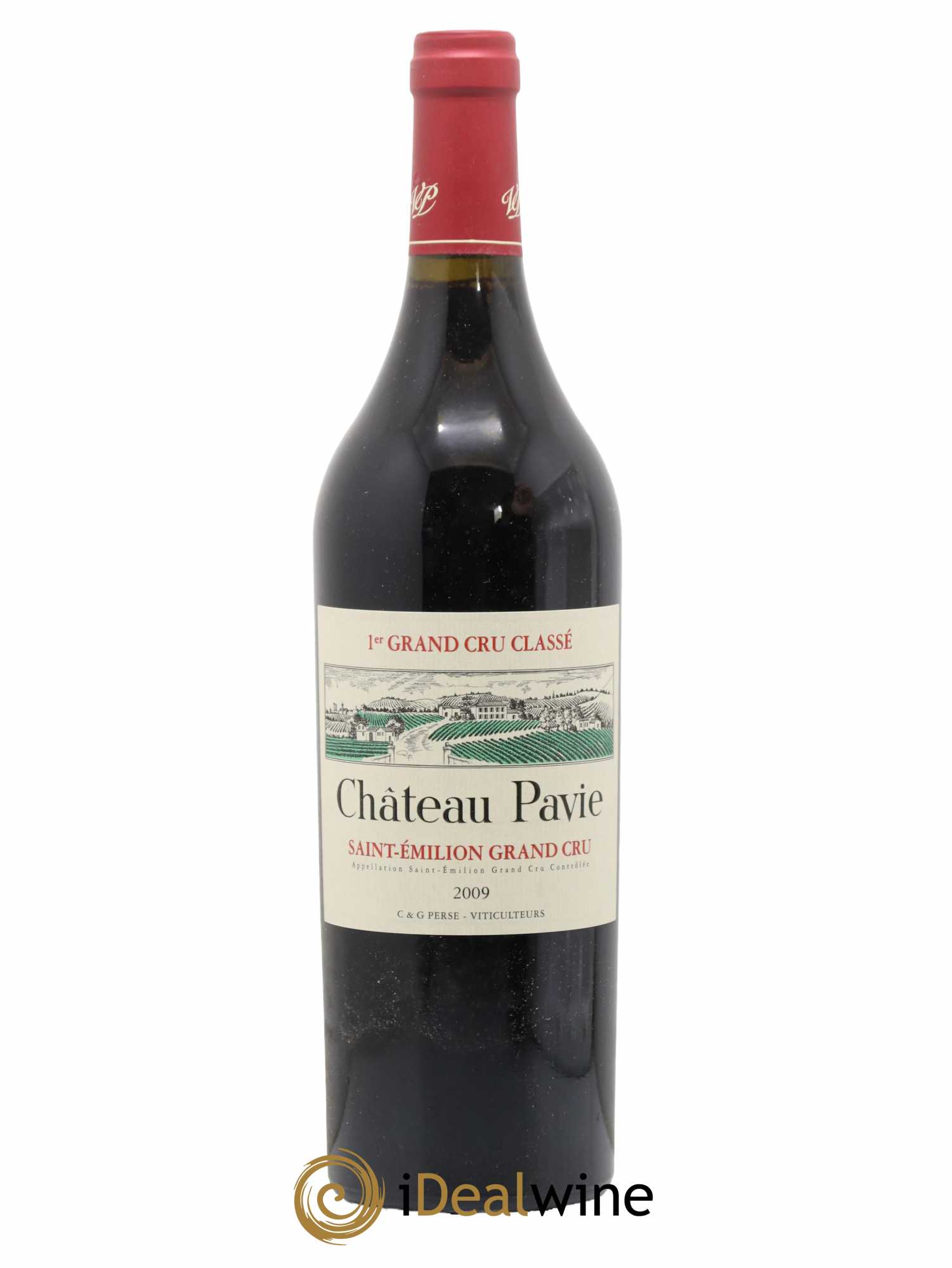Château Pavie 1er Grand Cru Classé A 2009 - Lot de 1 bouteille - 0