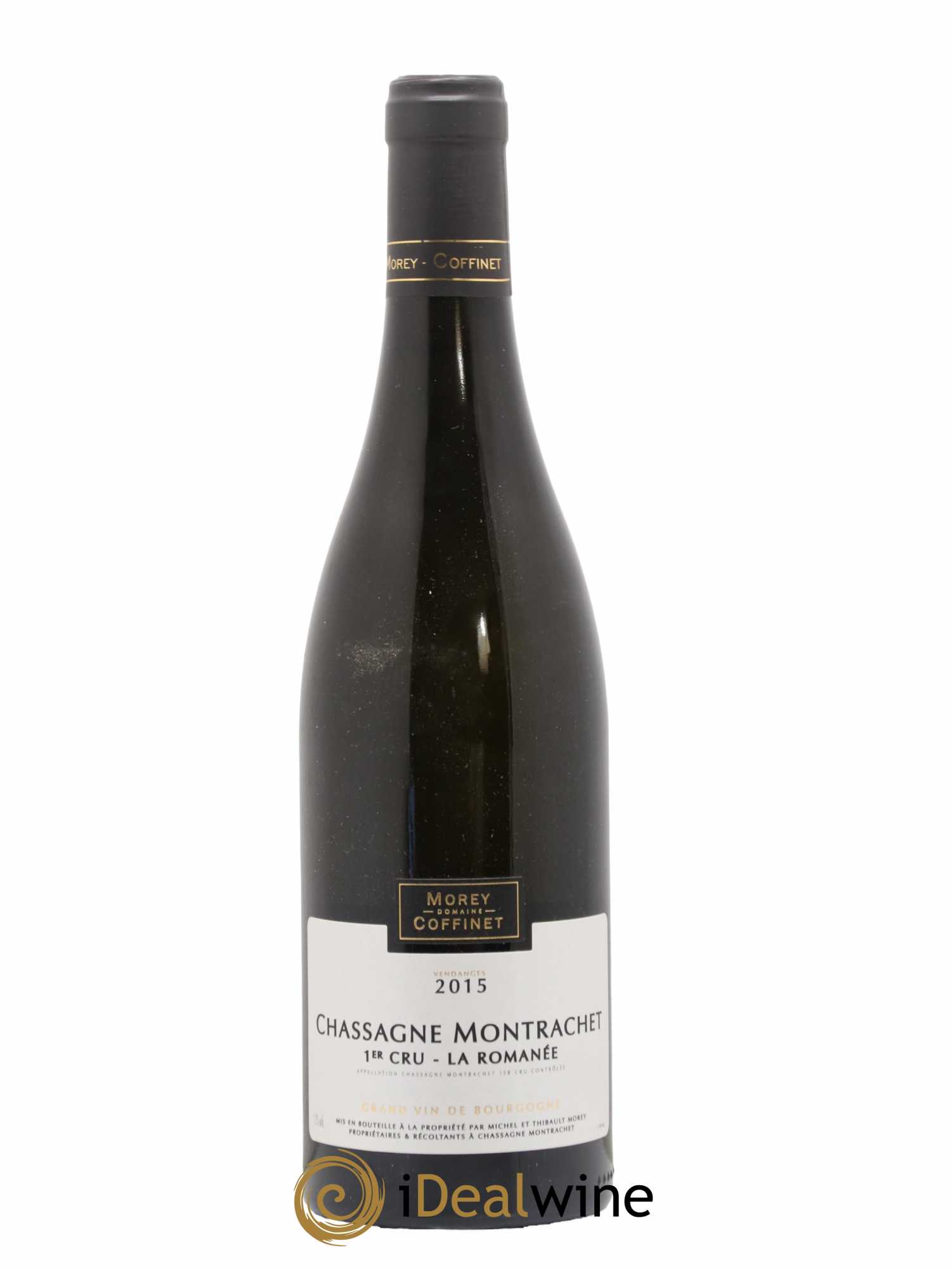 Chassagne-Montrachet 1er Cru La Romanée Morey-Coffinet (Domaine) 2015 - Lot de 1 bouteille - 0