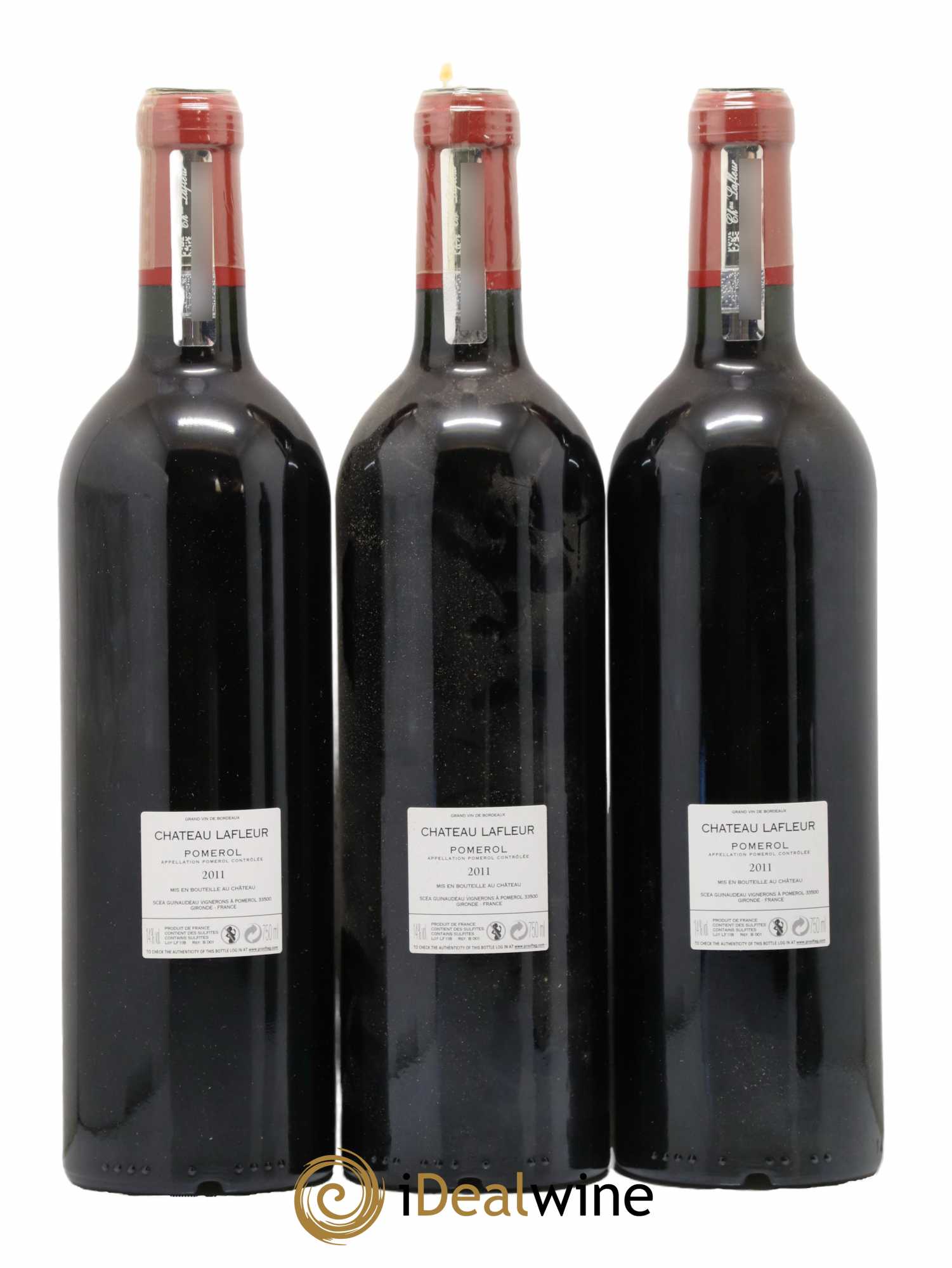 Château Lafleur 2011 - Lot de 3 bouteilles - 1