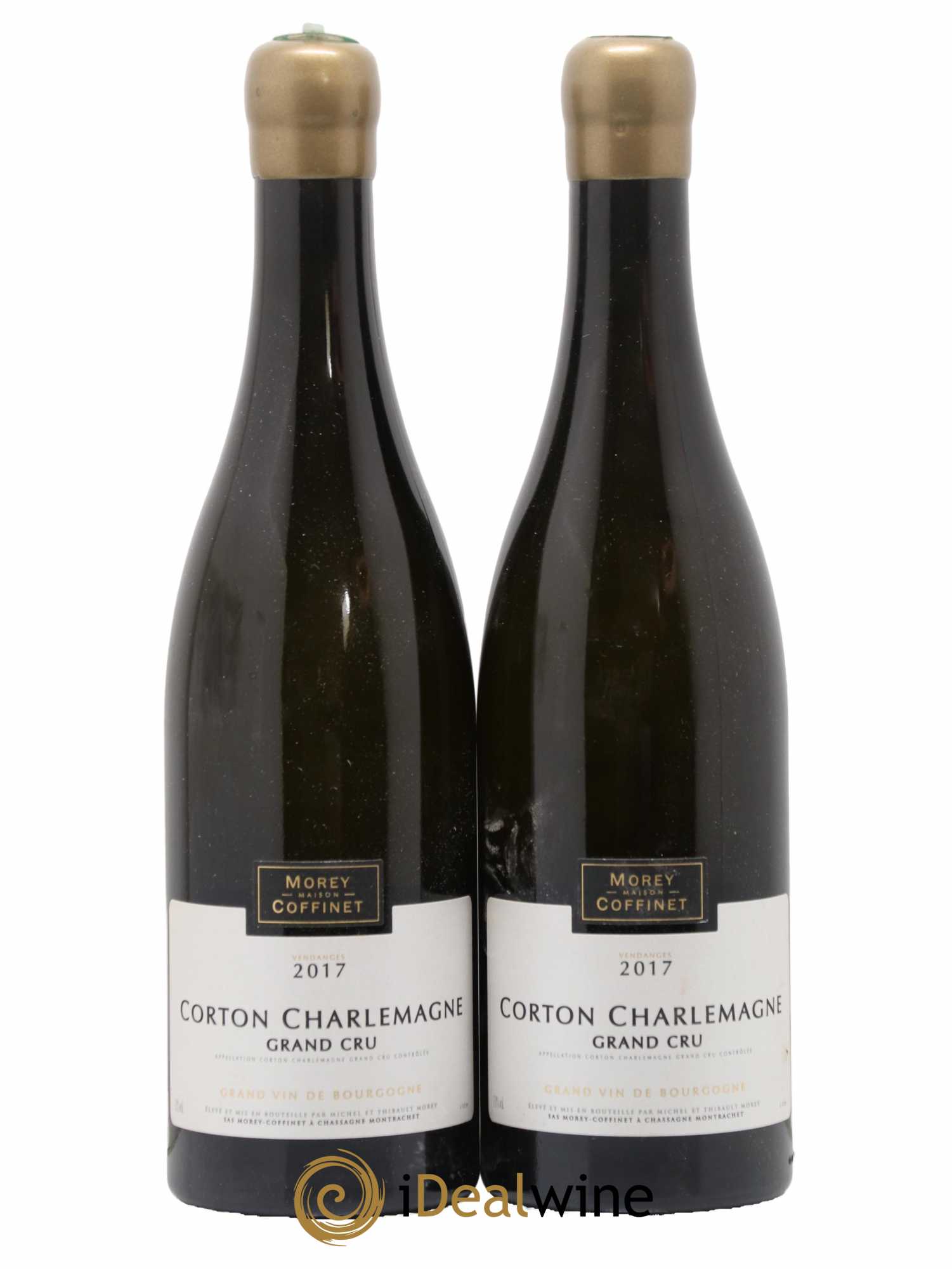 Corton-Charlemagne Grand Cru Morey-Coffinet (Domaine) 2017 - Lot de 2 bouteilles - 0