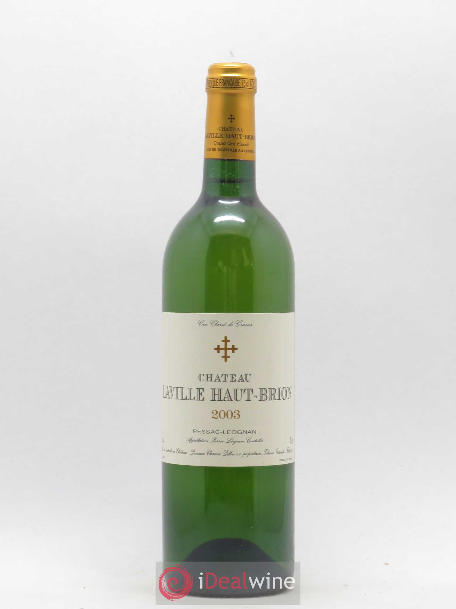 Château Laville Haut-Brion Cru Classé de Graves 2003 - Lot de 1 bouteille - 0