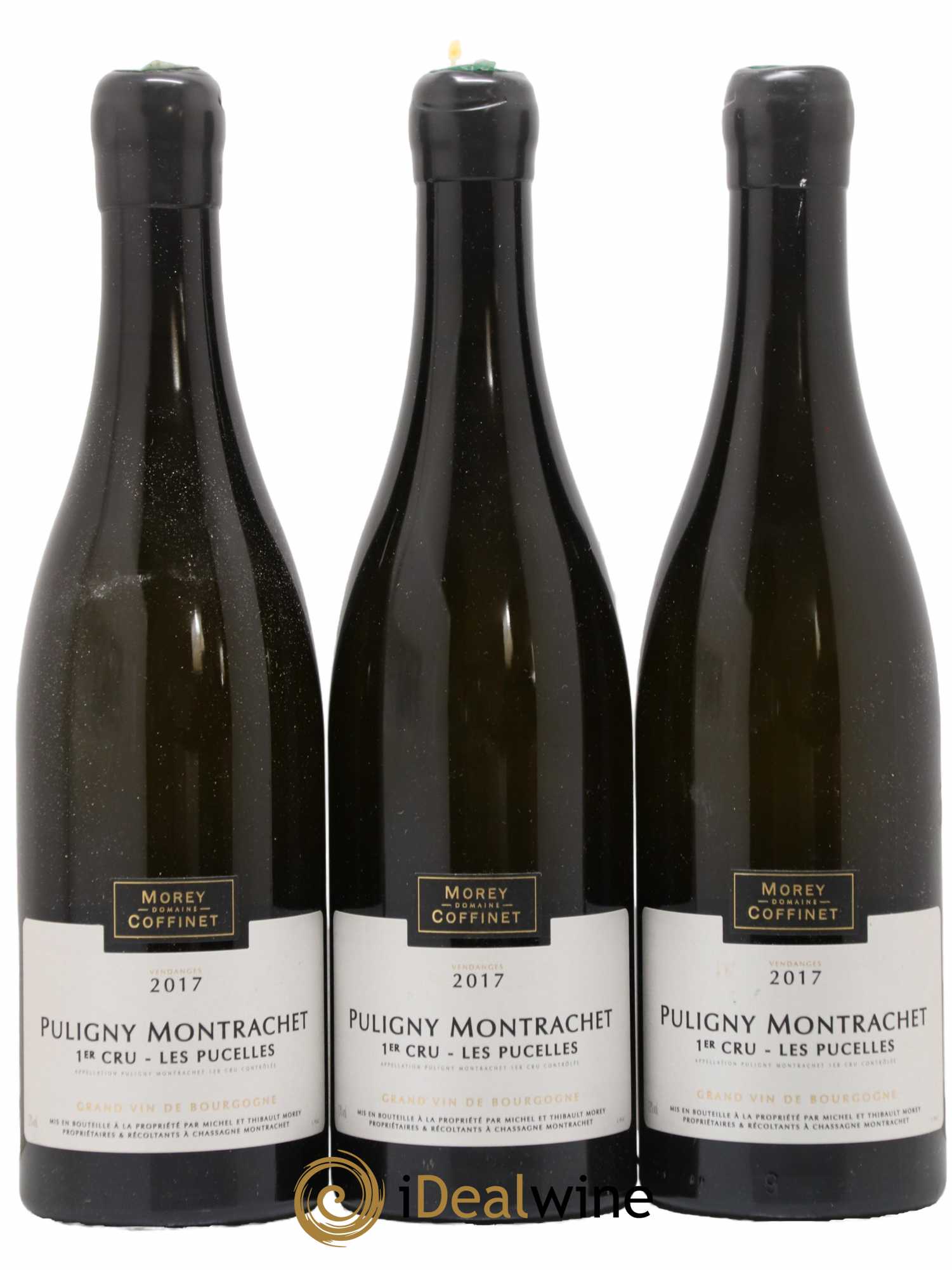 Puligny-Montrachet 1er Cru Les Pucelles Morey-Coffinet (Domaine) 2017 - Lot de 3 bouteilles - 0