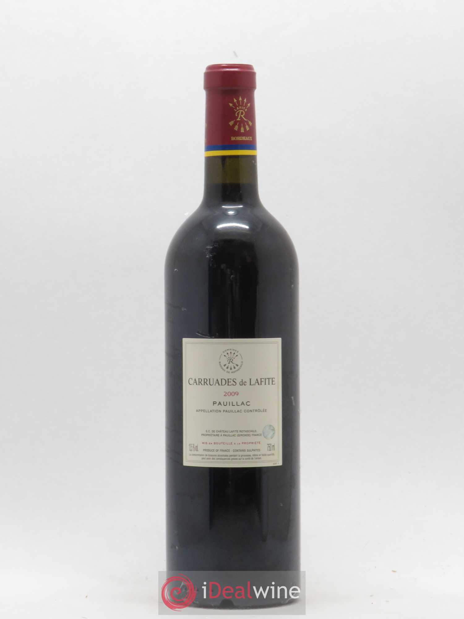 Carruades de Lafite Rothschild Second Vin 2009 - Lot de 1 bouteille - 1