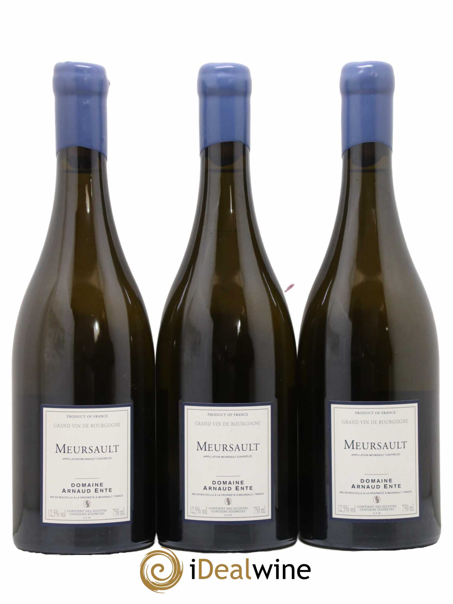 Meursault Arnaud Ente 2018 - Lot de 3 bouteilles - 1
